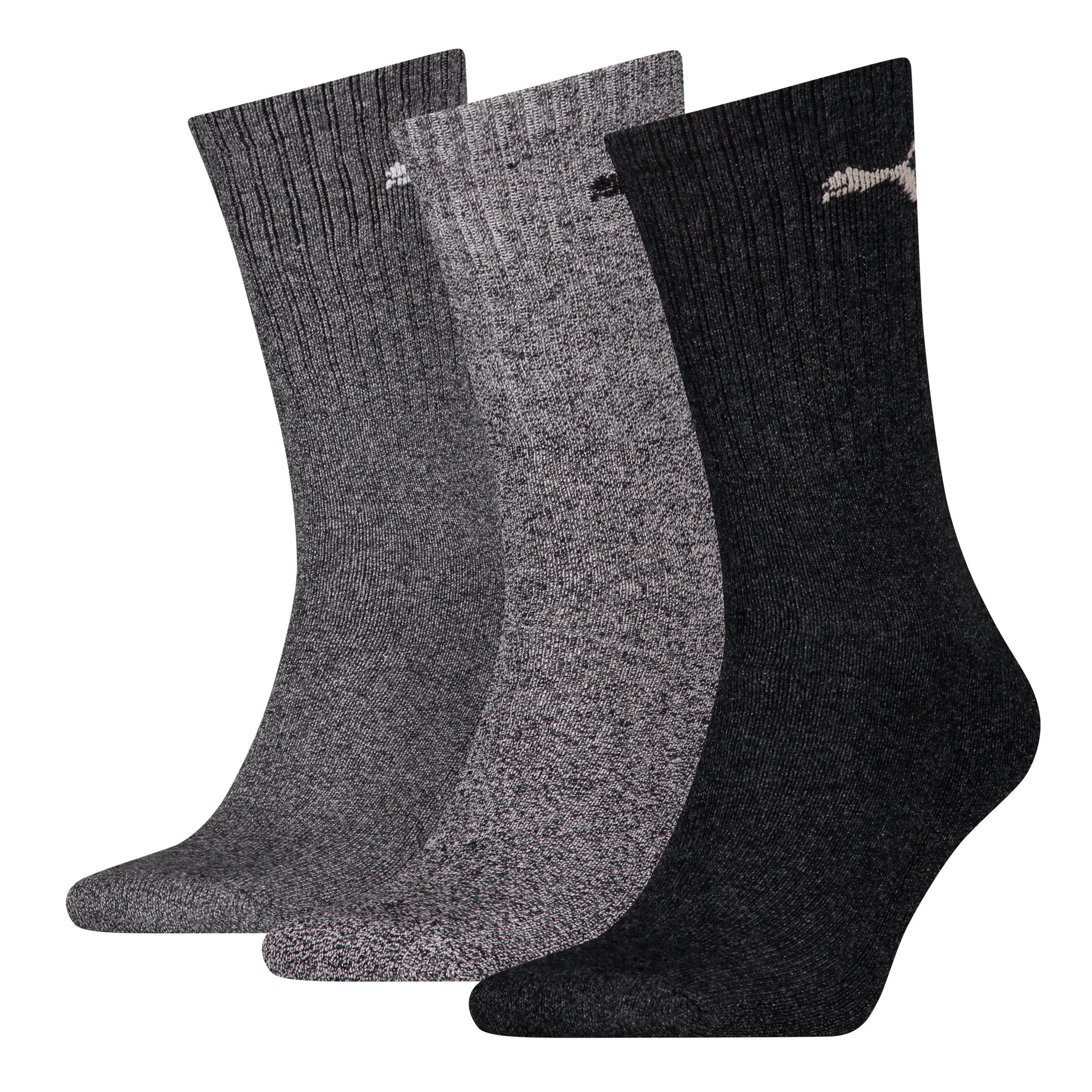 PUMA »PUMA UNISEX CREW SOCK 3P« 3 paires,  avec logo coloré