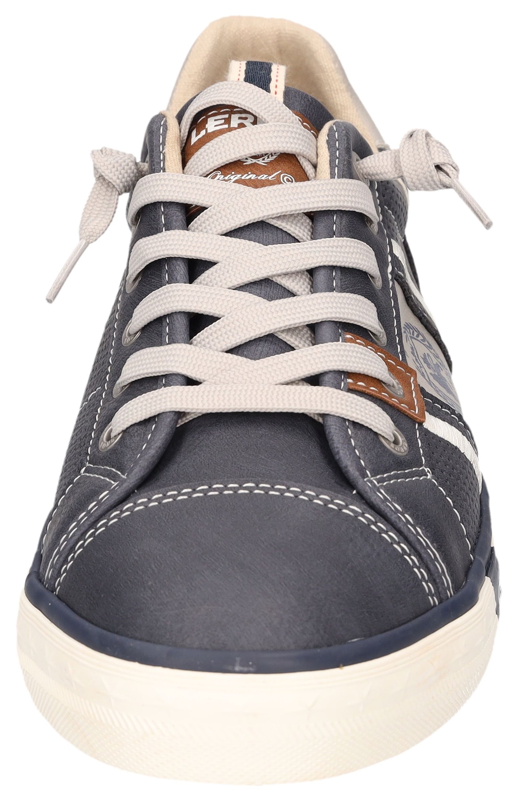 LERROS Baskets slip-on  Sneaker de loisirs, chaussure basse, chaussure à enfiler avec couture décorative