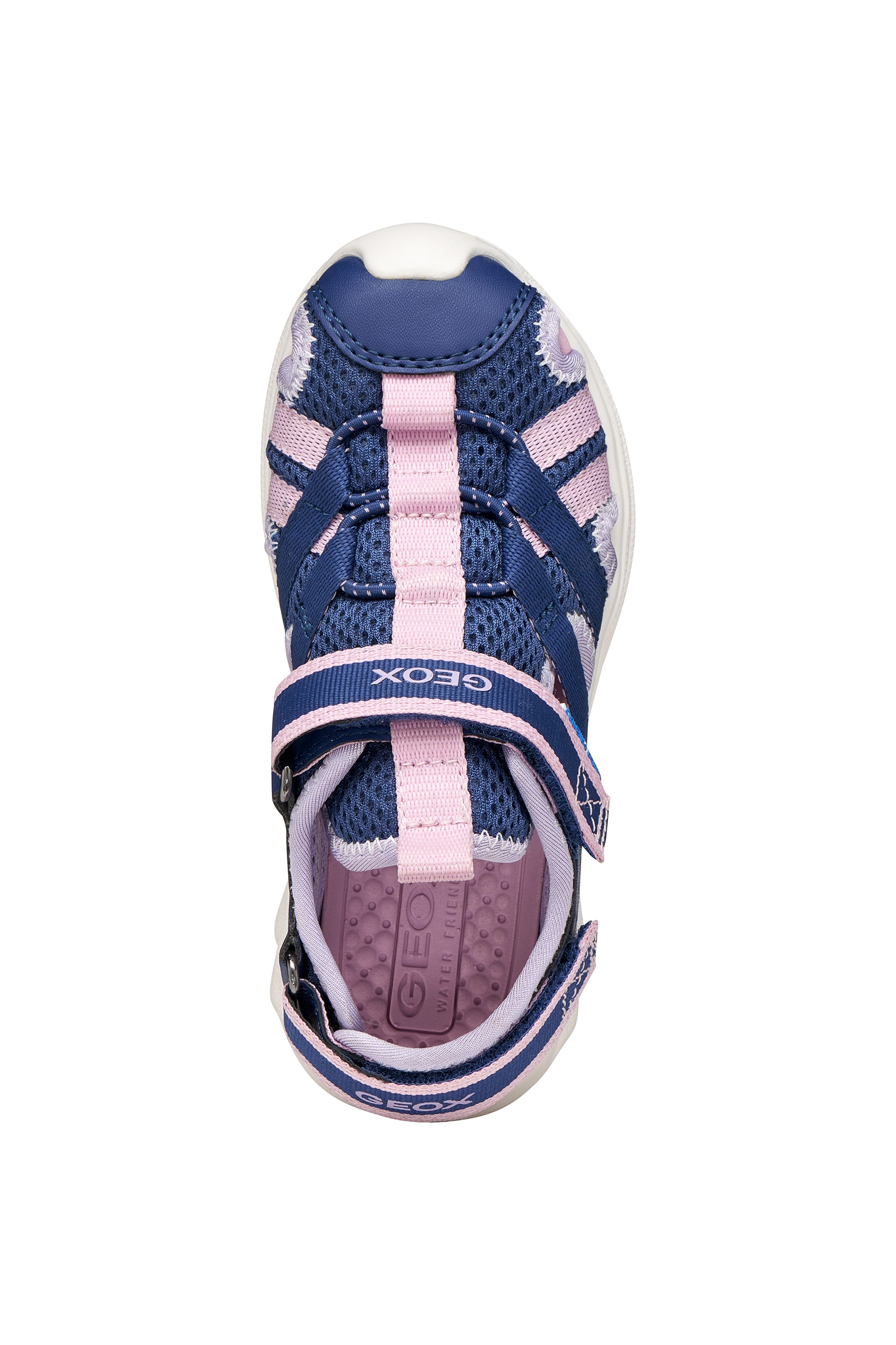 Geox Sandale »J SANDAL AIRADYUM GI«  avec fermeture scratch et bride talonnière, gabarit de taille à télécharger