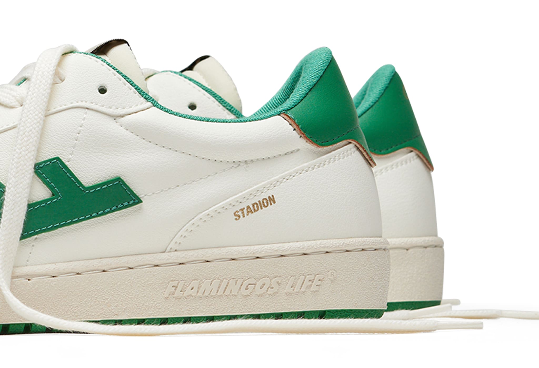 Flamingos Life Sneakers »STADION«  sneakers véganes, tige composée à 68% de résidus de maïs