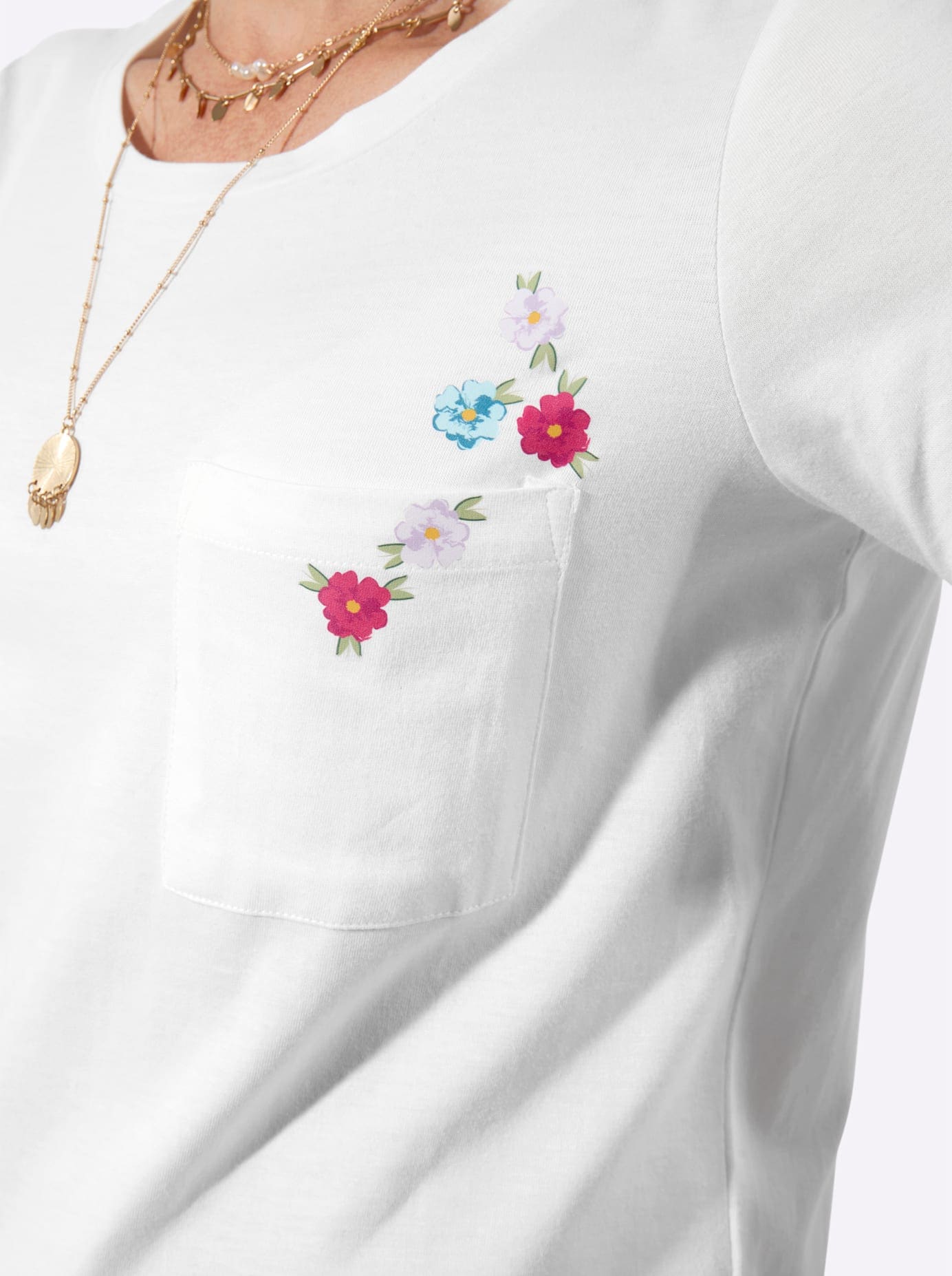 Classic Basics Shirt à col rond »Shirt« 1 pièces