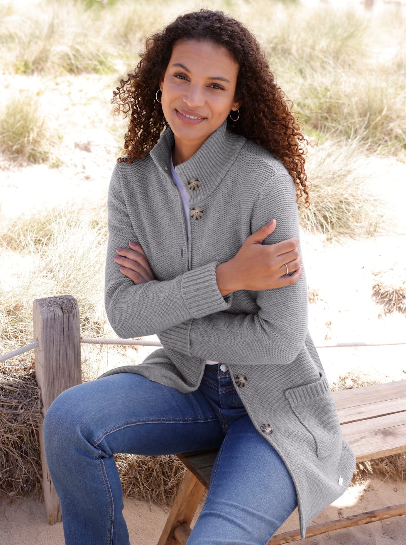 Casual Looks Strickjacke