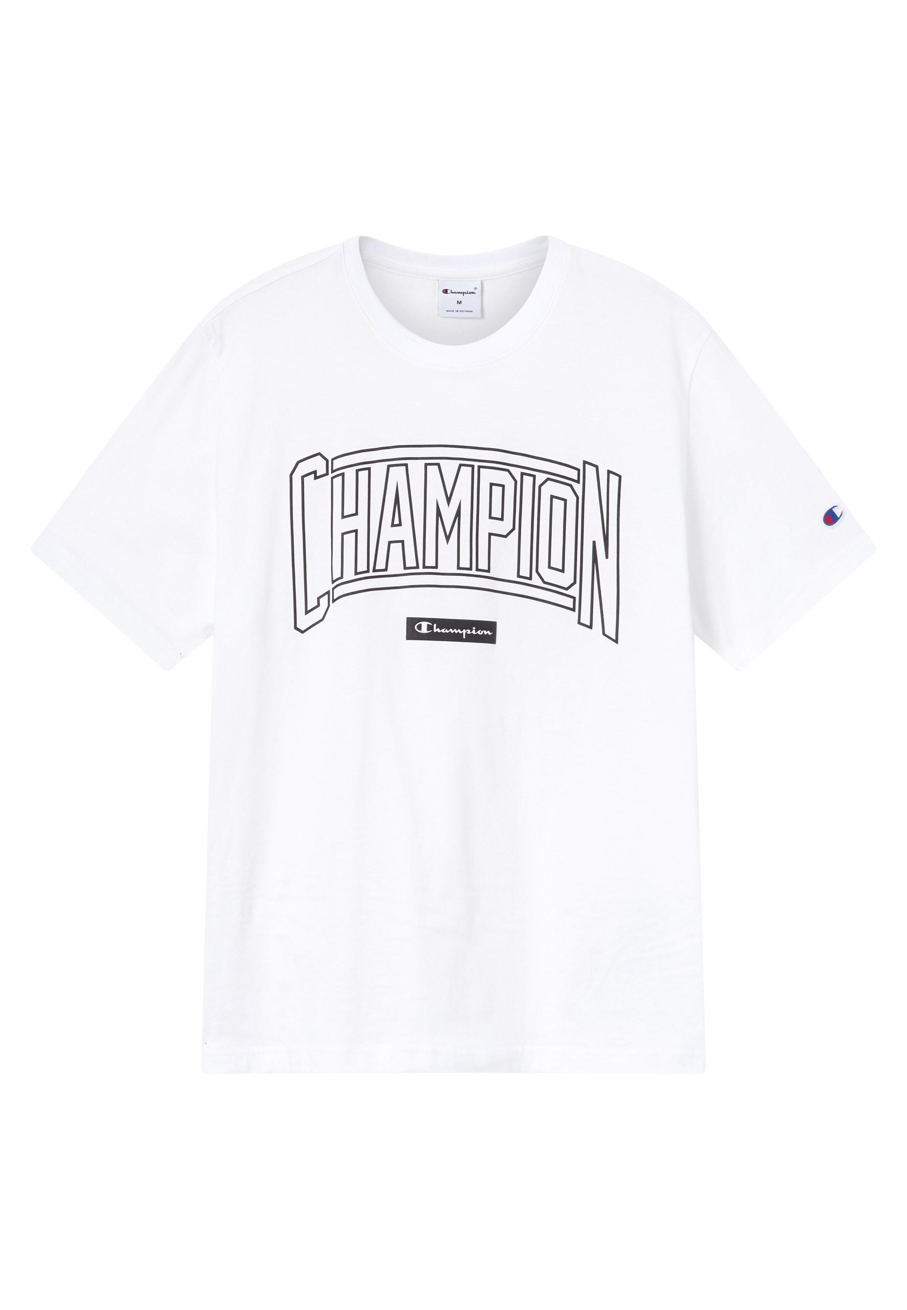 Champion T-Shirt »COLLEGE Relax Fit Crewneck T-Shirt« Kurzarm, mit Rundhalsausschnitt, aus Baumwolle