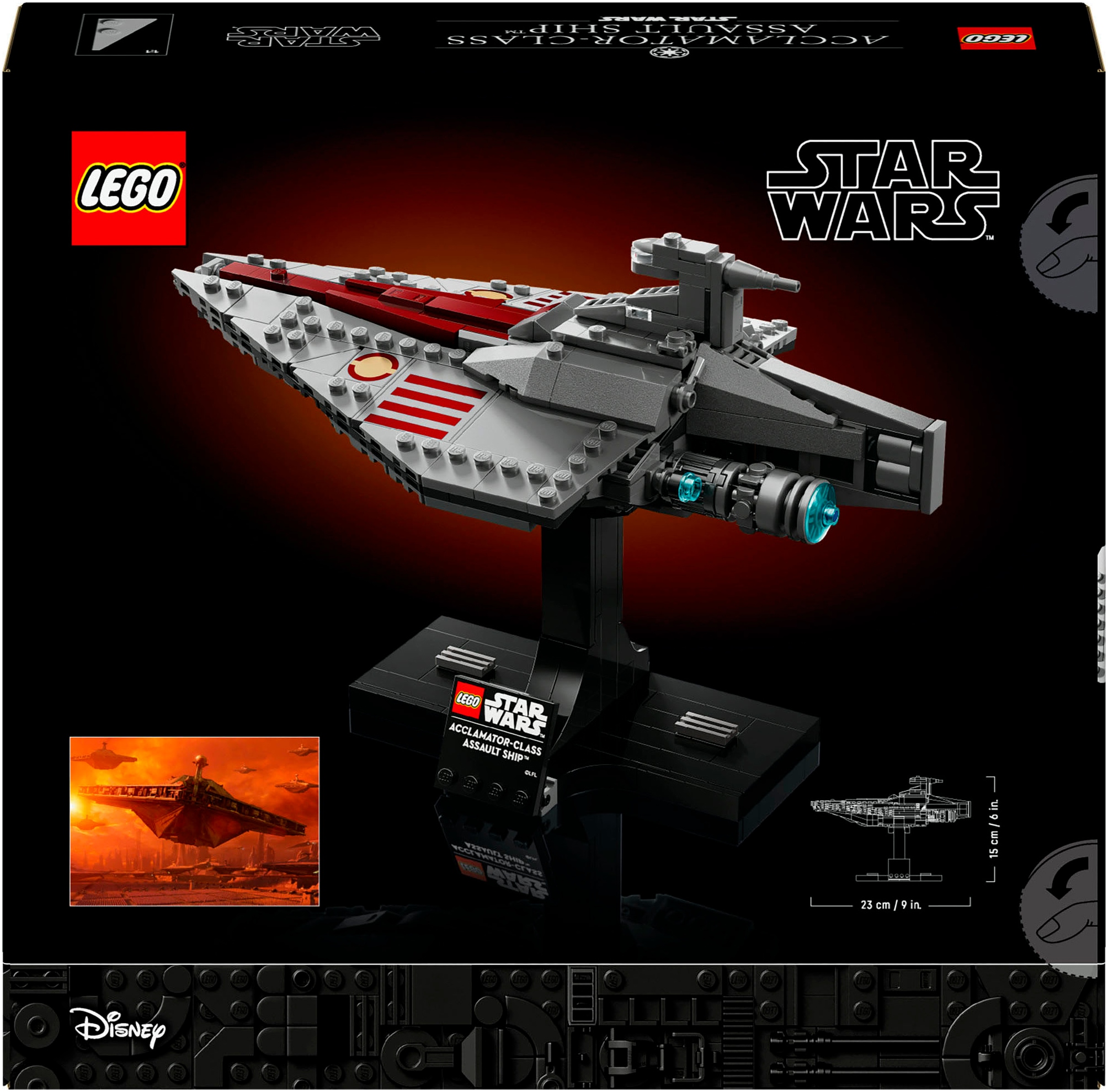 LEGO® Pions de construction »Assault Ship™ der Acclamator-Klasse (75404), LEGO Star Wars« Made in Europe