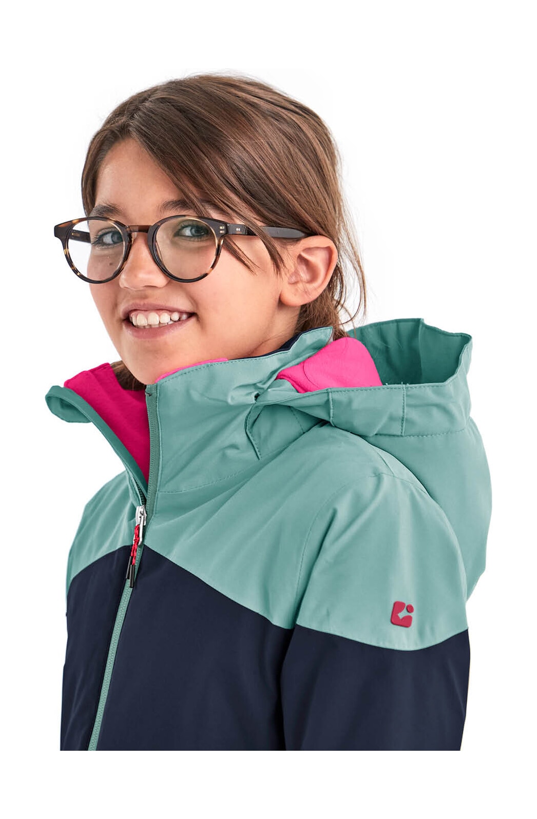 Killtec Outdoorjacke »KOW 195 GRLS JCKT« Wasserdichte Winterjacke mit Colourblock, verstellbaren Details