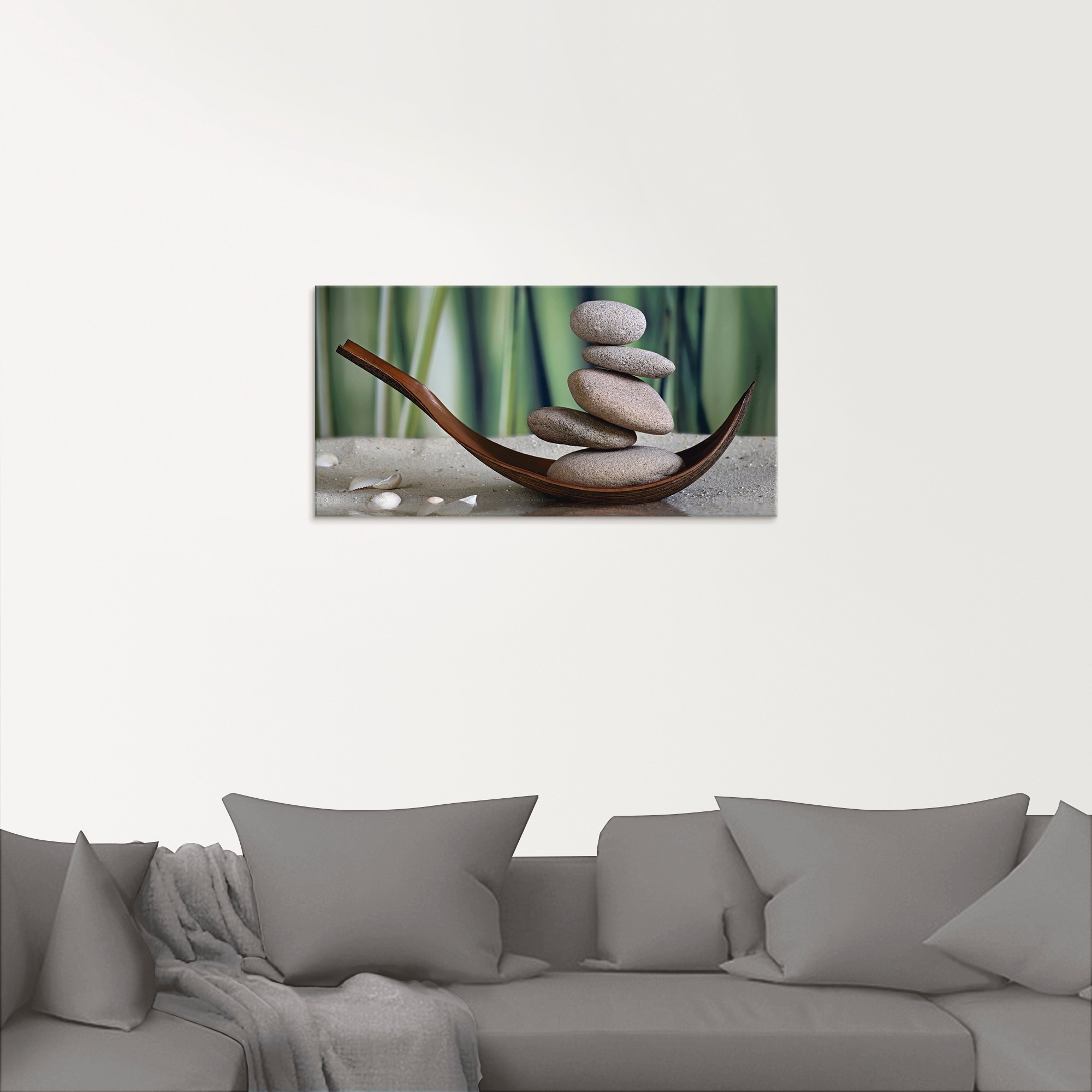 Artland Glasbild »Gleichgewicht« Zen 1 Stk. tlg. in verschiedenen Grössen