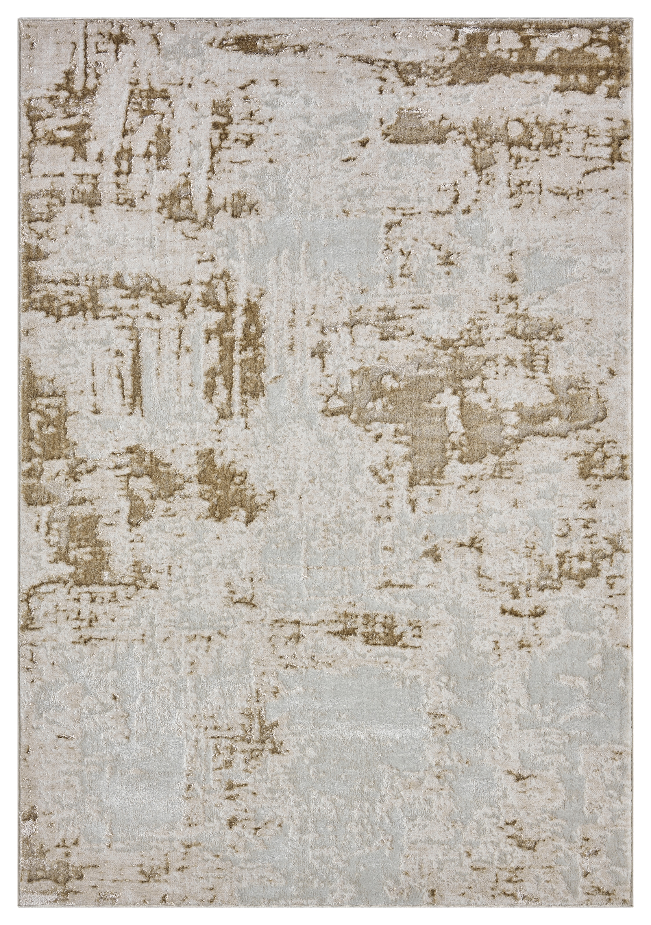 GOODproduct Teppich »Miaja, im Vintage-Look« rechteckig 11 mm Höhe dichte Qualität,  leichter Glanz, Wohnzimmer, Schlafzimmer, Esszimmer