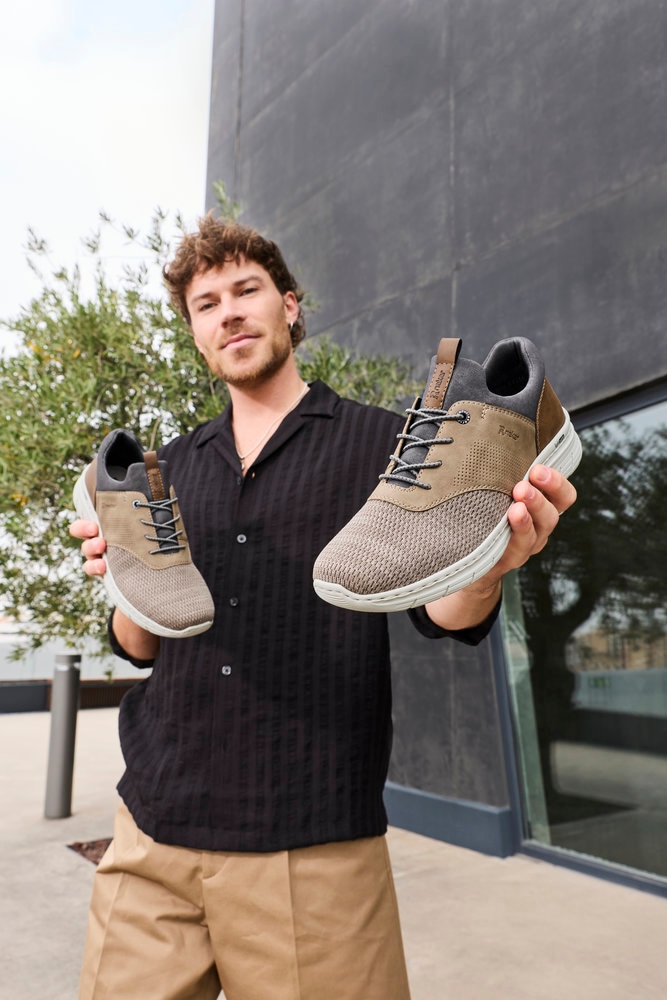 Rieker Slip-On Sneaker  , Schlupfschuh, Freizeitschuh, Halbschuh, mit Leichtlaufsohle