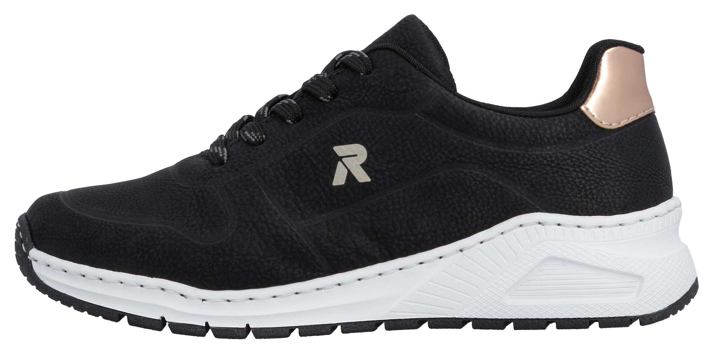 Rieker Sneakers  mit MemoSoft-Innensohle, Freizeitschuh, Halbschuh, Schnürschuh