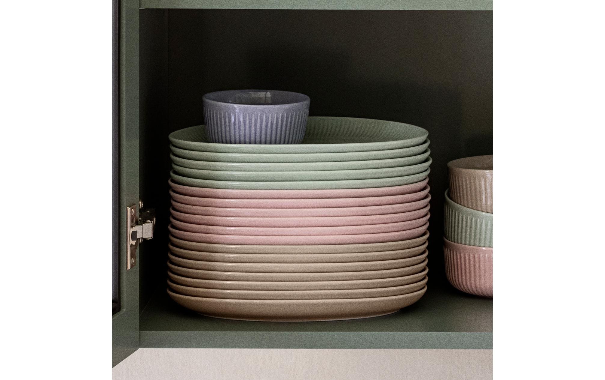 Eva Solo Assiette plate »Legio Nova Palette Teller oval coupe 24.5 cm Soft pink«