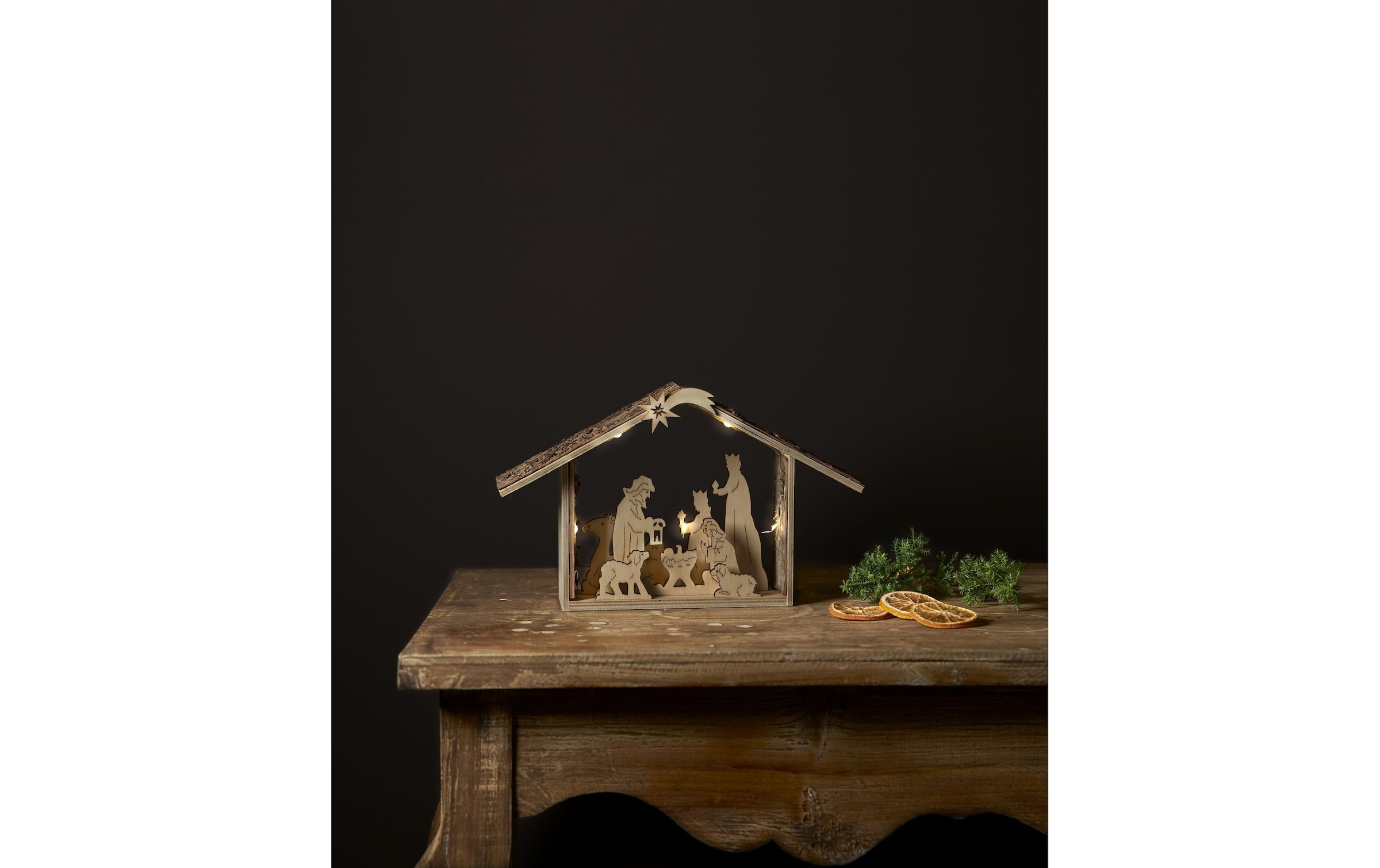 Parforce Traditional Hunting LED Dekofigur »Yuletid« Warmweiss