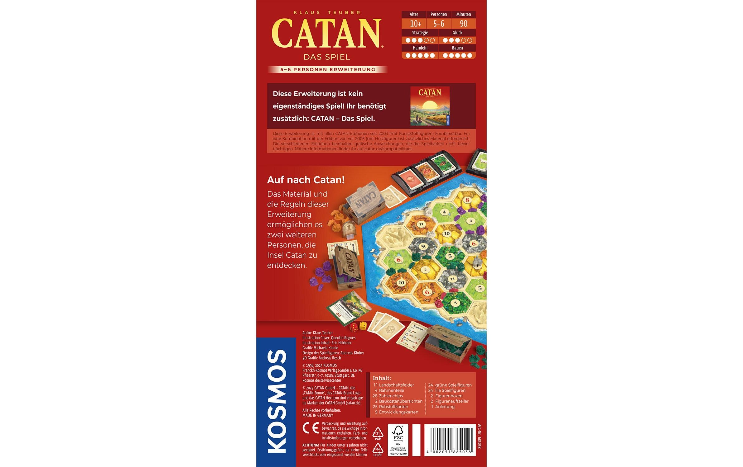 Kosmos Jeu »CATAN Das Spiel 5 / 6«
