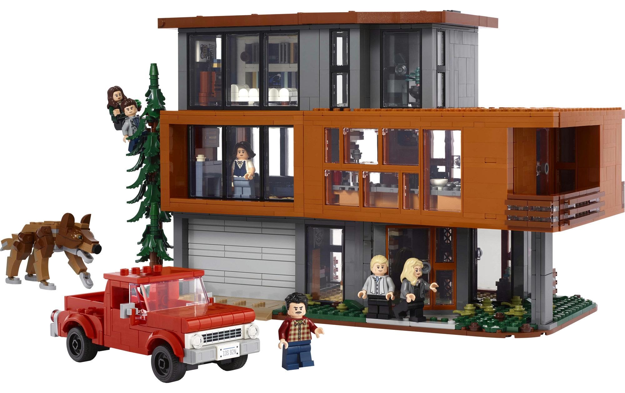 LEGO® Pions de construction »Ideas Das Haus der Cullens aus Twilight 21354« modèle d’exposition à 3 étages de la maison Cullen moderne