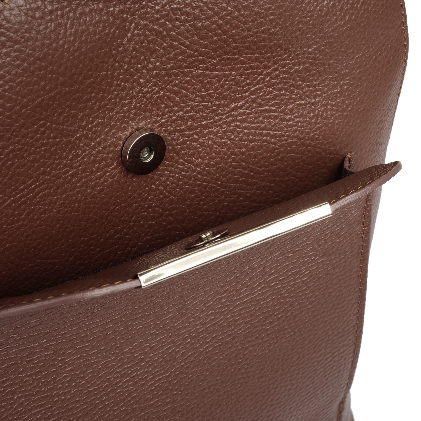 Cluty Sac à dos de ville echt Leder, Made in Italy