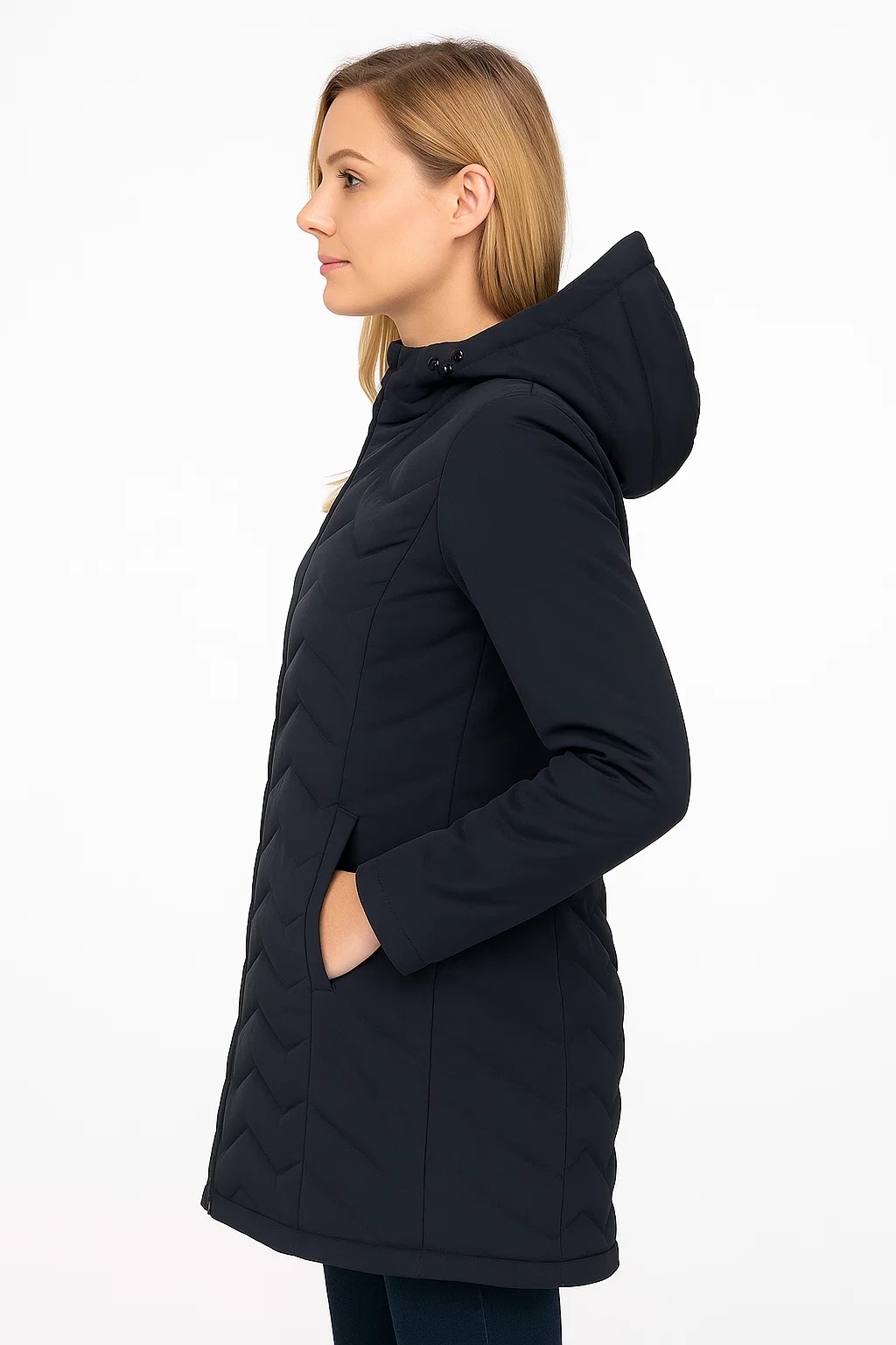 LPO Veste d'hiver »Luna« avec capuche également en grandes tailles