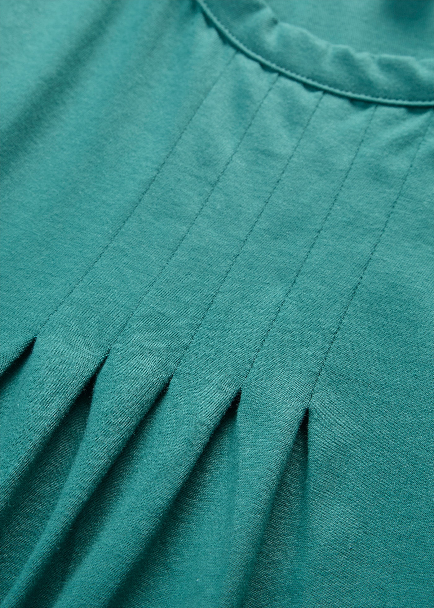 bonprix Top long »Long-Top« avec détail élégant plissé, coupe ample, coton pur
