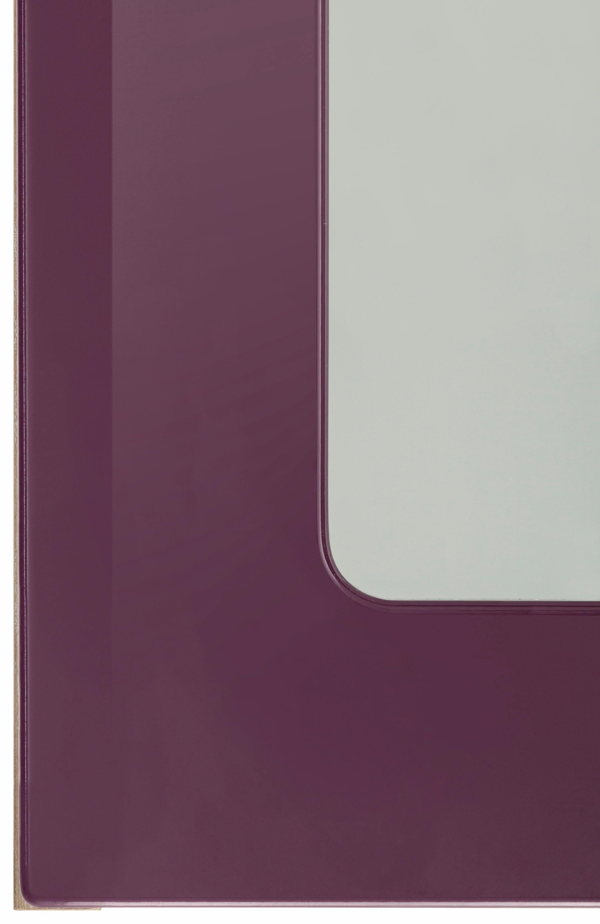 KOCHSTATION Armoire suspendue en verre »KS-Samos« mit 2 Klappen