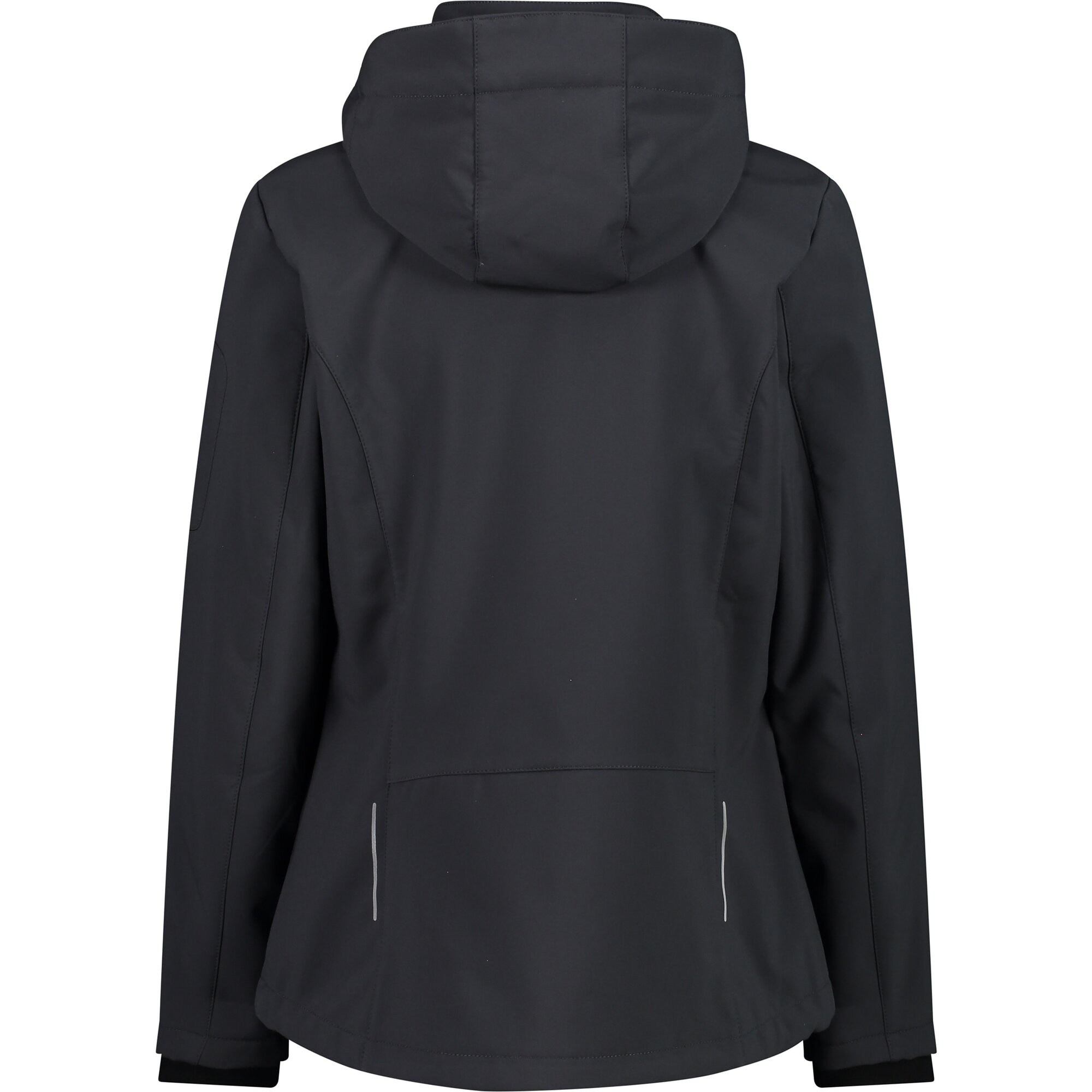 CMP Softshelljacke »WOMAN JACKET ZIP HOOD« 1 Stk. tlg. mit Kapuze Wärmend & wind- & wasserabweisend, Übergangsjacke