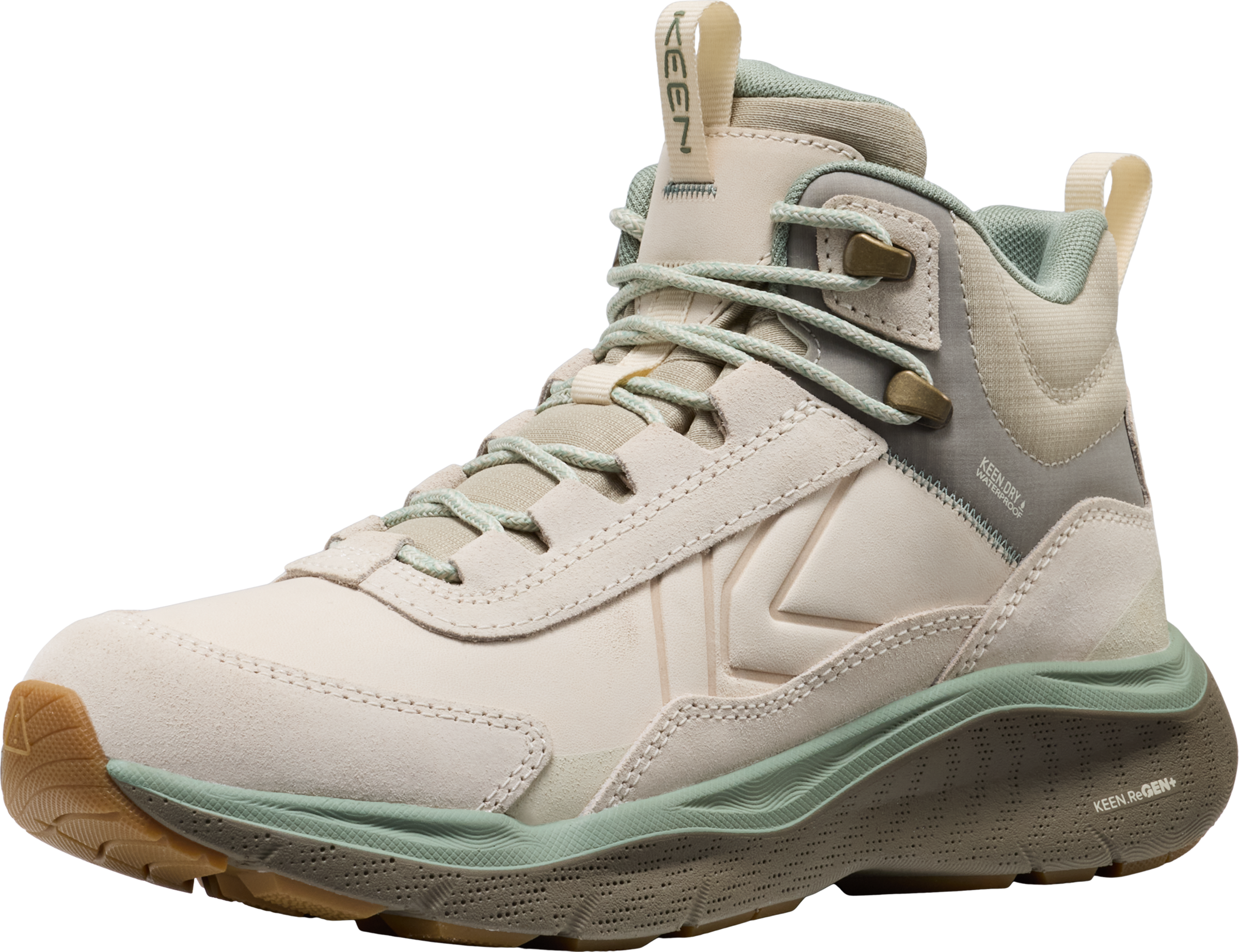 Keen Chaussure d'extérieur »LEIKI LEATHER MID WP«  chaussure de randonnée en cuir premium imperméable, respirante