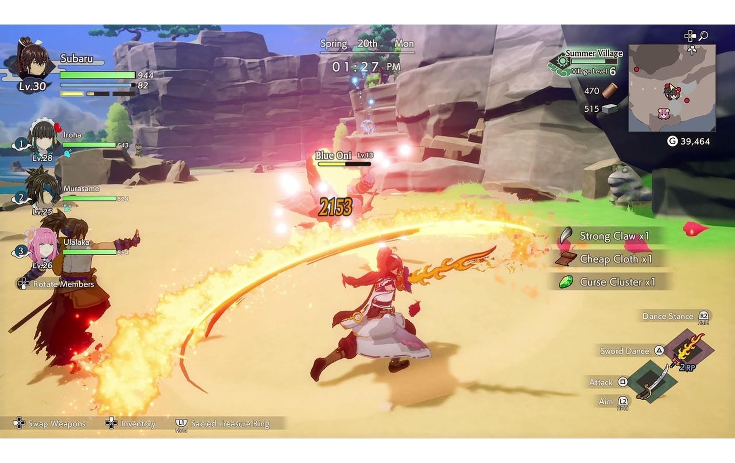 Marvelous Games Logiciel de jeu »Rune Factory: Guardians of Azuma« PlayStation 5