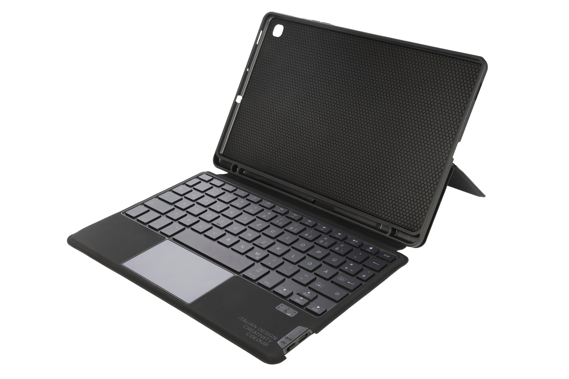 Samsung Housse pour tablette »BookCover Keyboard by Tucano für Samsung Galaxy TabS6 Lite« coque arrière, housse de protection, housse pour téléphone, étui, coque de protection, antichoc