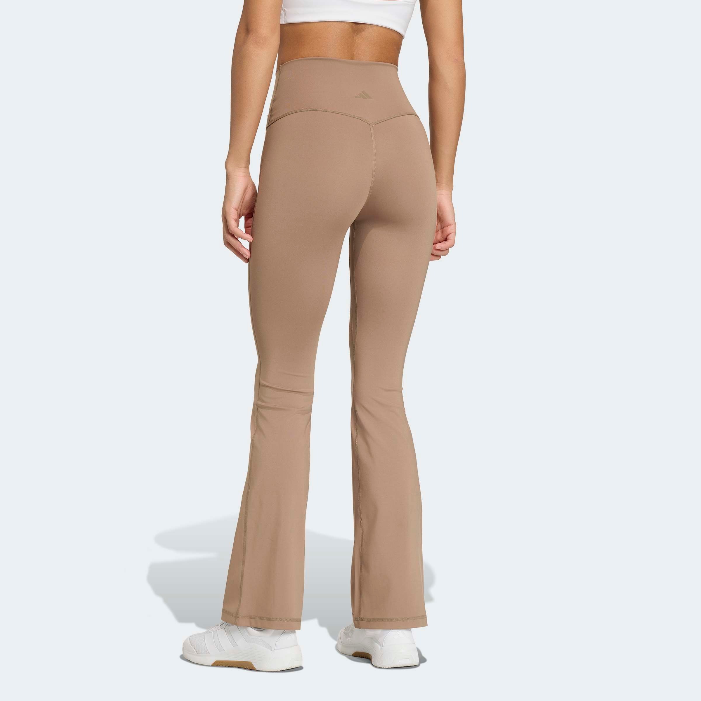 adidas Performance Trainingstights »3-STREIFEN STUDIO ALL ME FLARE X-OVER LEGGINGS«