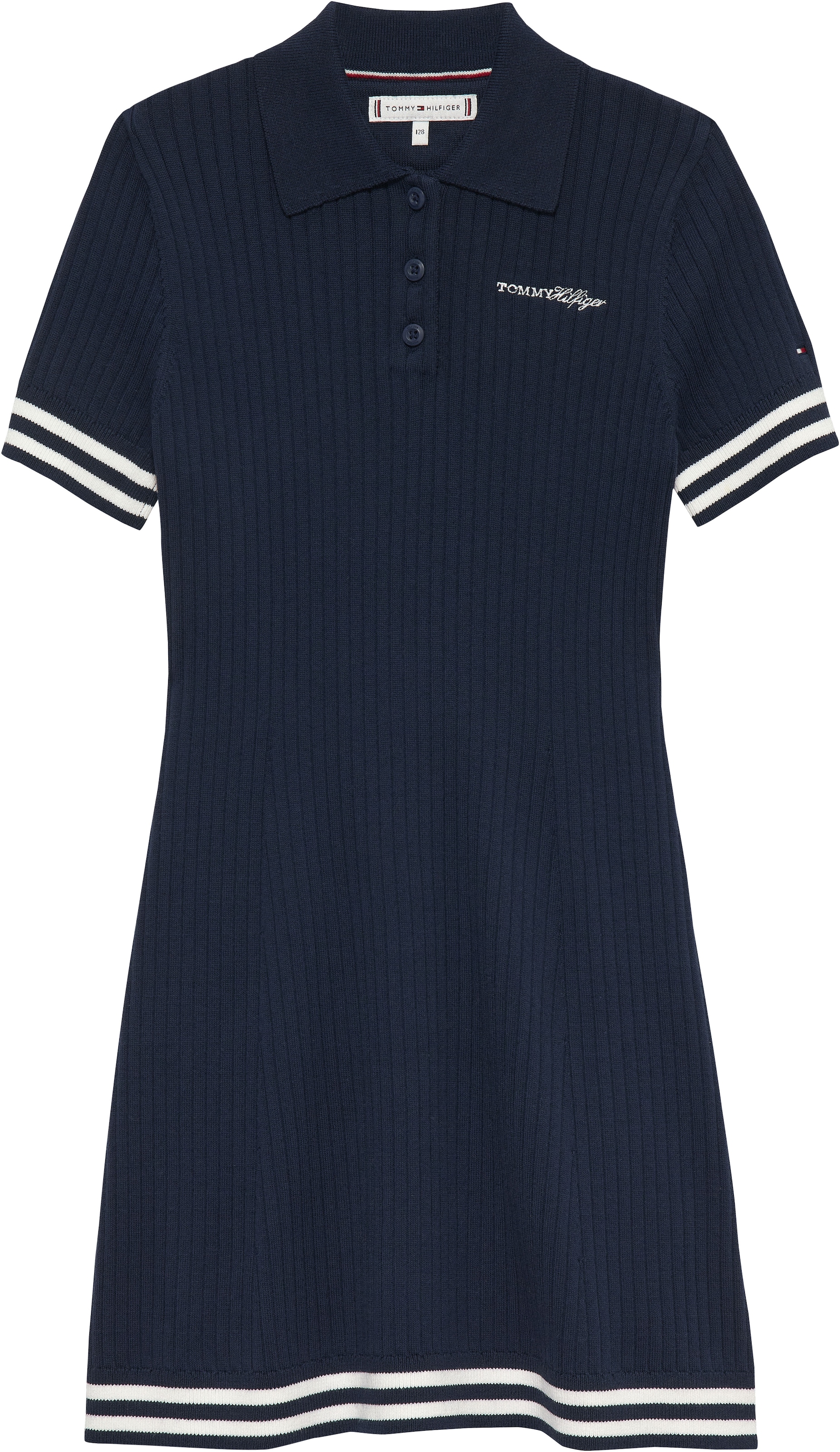 Tommy Hilfiger Sweatkleid »SWEATER DRESS SS« Ohne Tasche Kinder bis 16 Jahre, regular fit