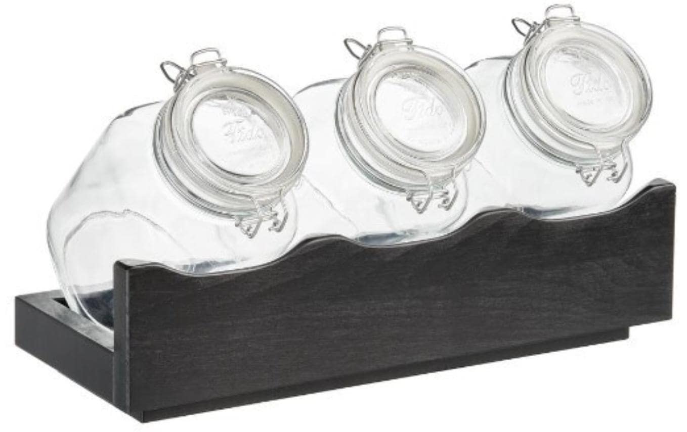 APS Vorratsglas »Good Morning 4-teiliges Set, Buche« 4 tlg.