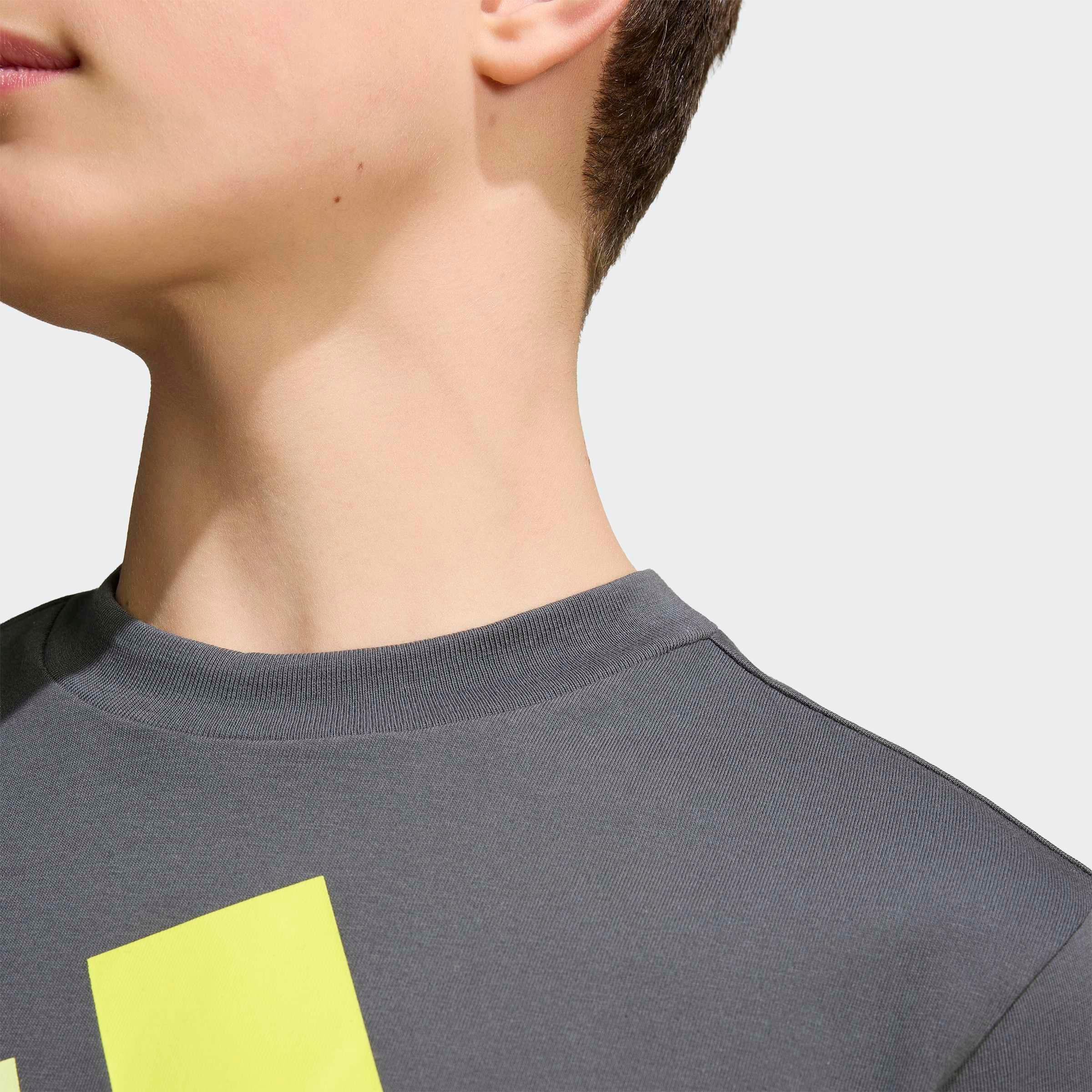 adidas Sportswear T-shirt »ESSENTIALS KIDS« pour enfants et adolescents, avec encolure ronde, en 100 % coton