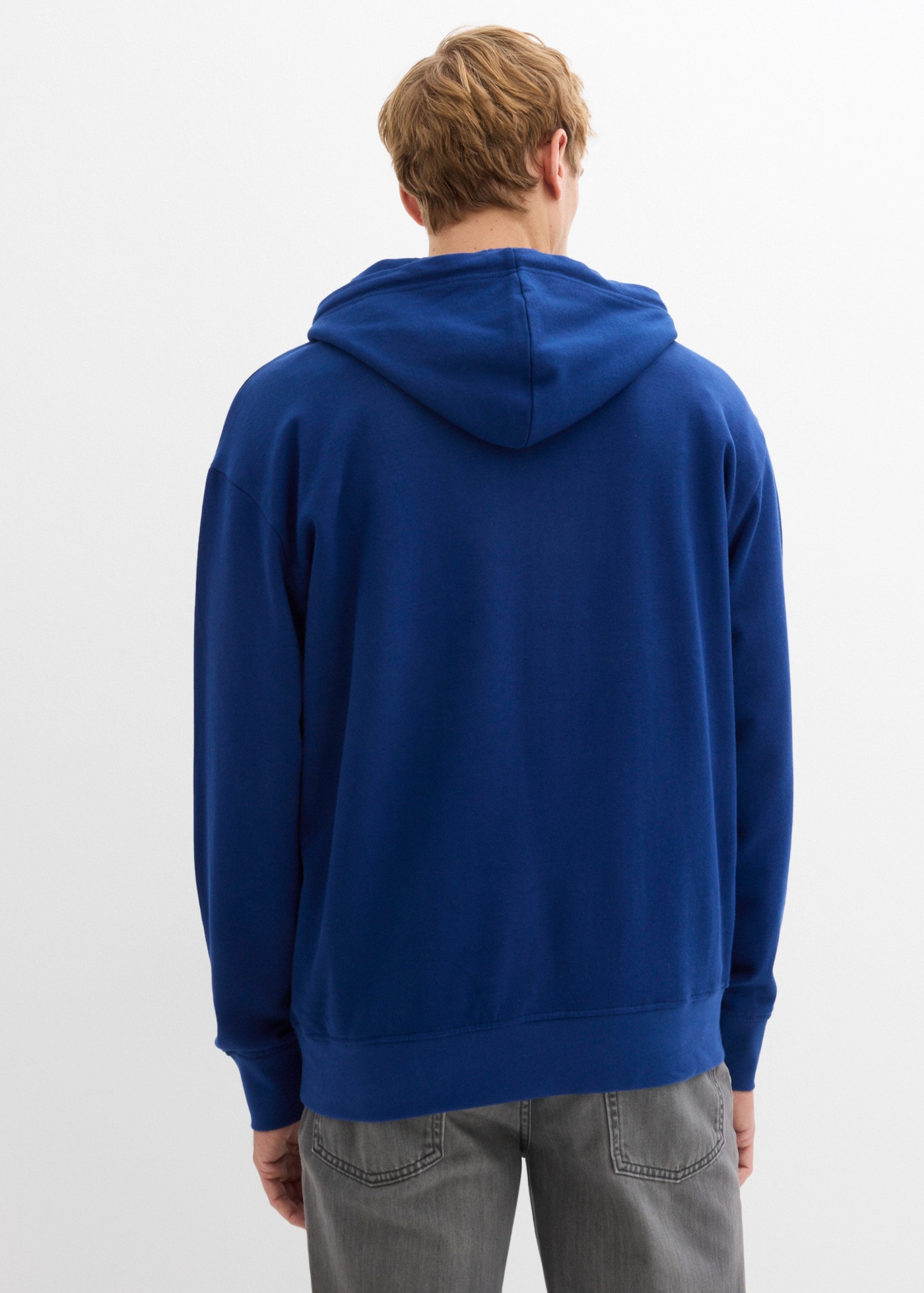 bonprix Hoodie , coupe ample, avec capuche, en coton
