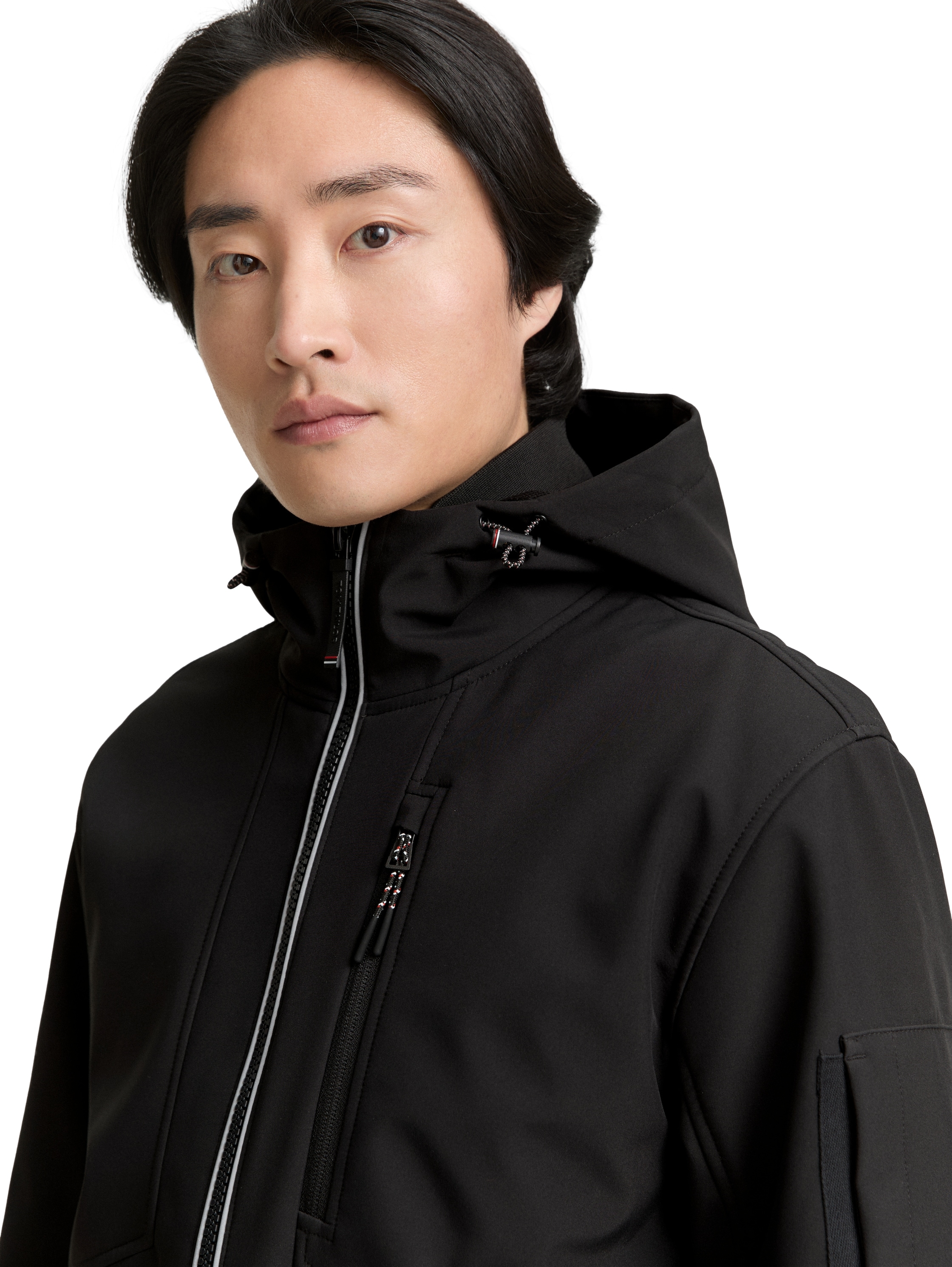 TOM TAILOR Veste softshell mit Kapuze mit Kapuze