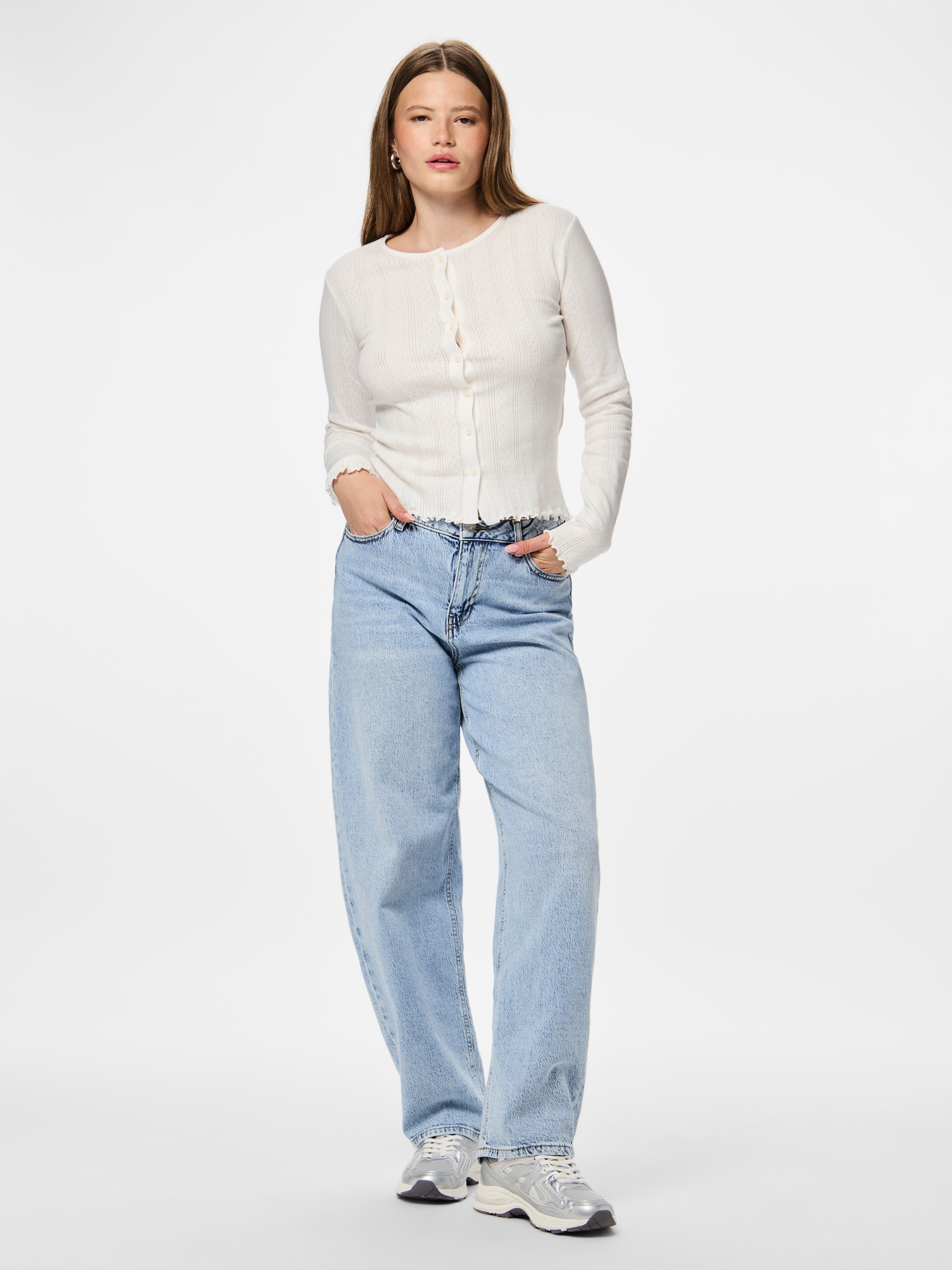 pieces Veste en tricot »PCMARIE LS POIN CARDIGAN JRS NOOS BC«