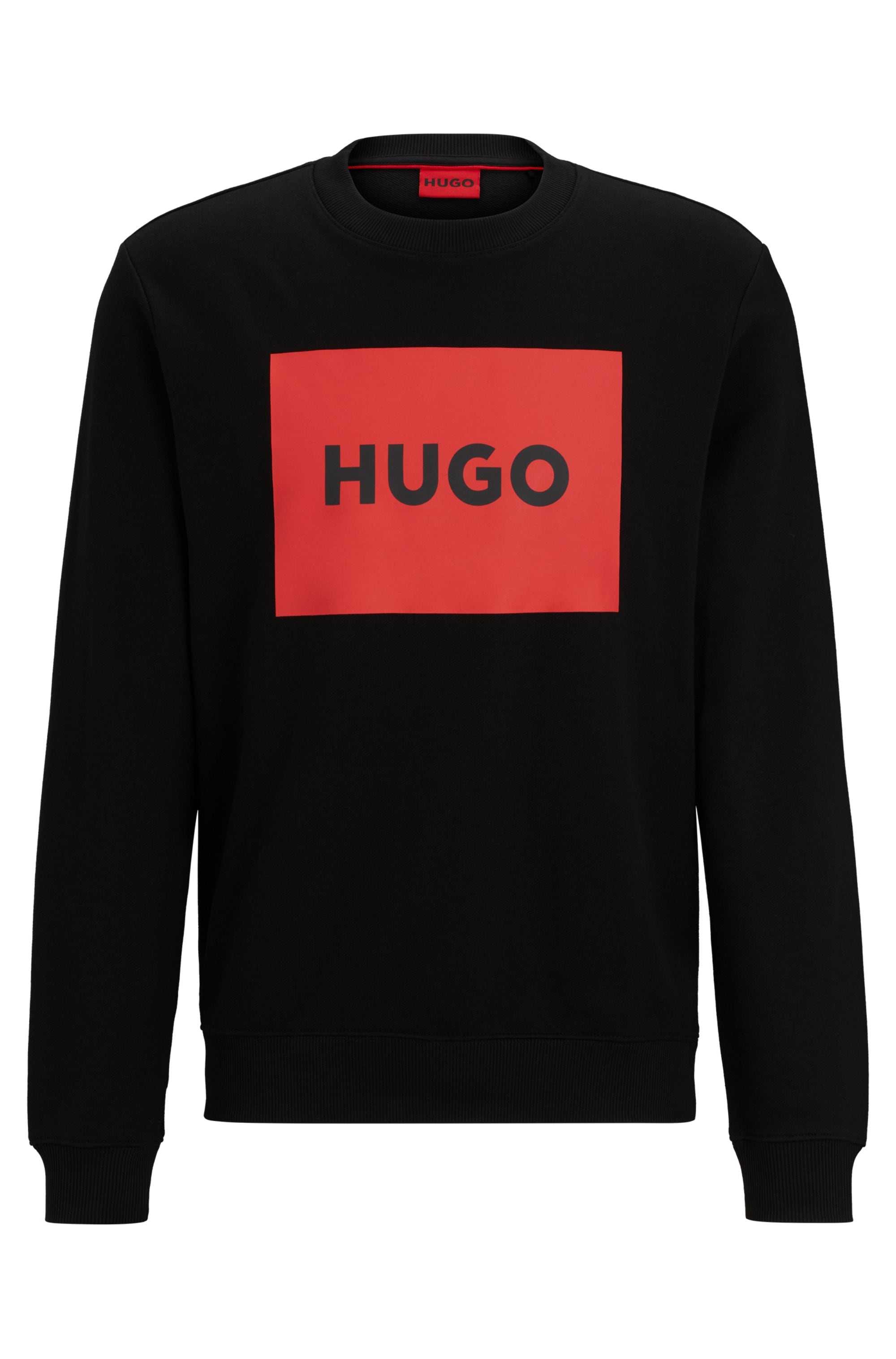 HUGO Sweatshirt »Duragol«, Rundhalsausschnitt, Regular Fit, grosser Logo-Druck
