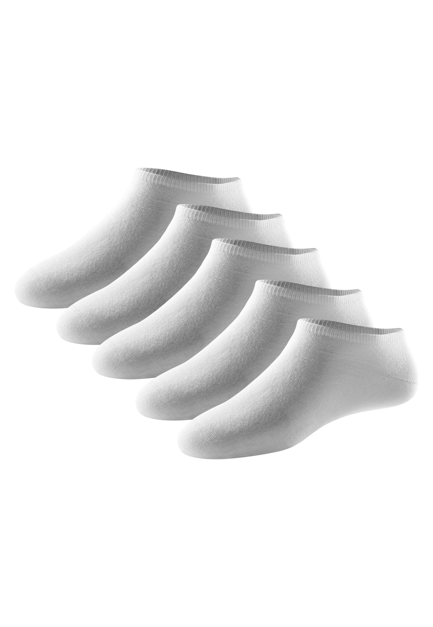 Schiesser Chaussettes de baskets »Bluebird« 5 Couple tlg. ceinture extra douce, renforts aux orteils et talons