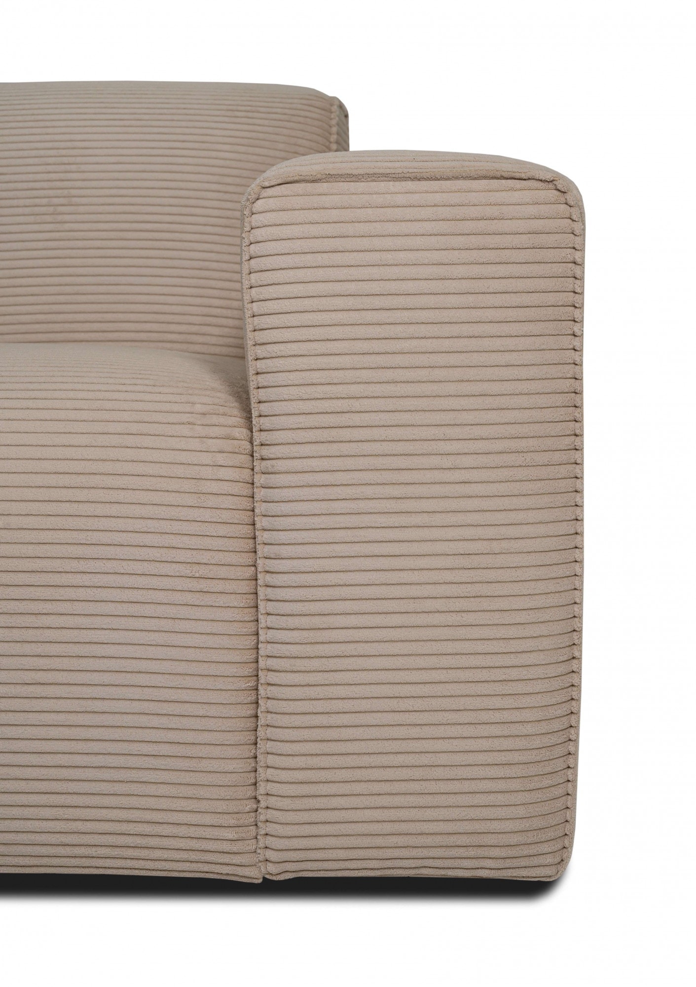 GOODproduct Ecksofa »Clayton Breite 247 cm, L-form« in einem trendigen Cord-Bezug, verschiedene Kombinationen verfügbar