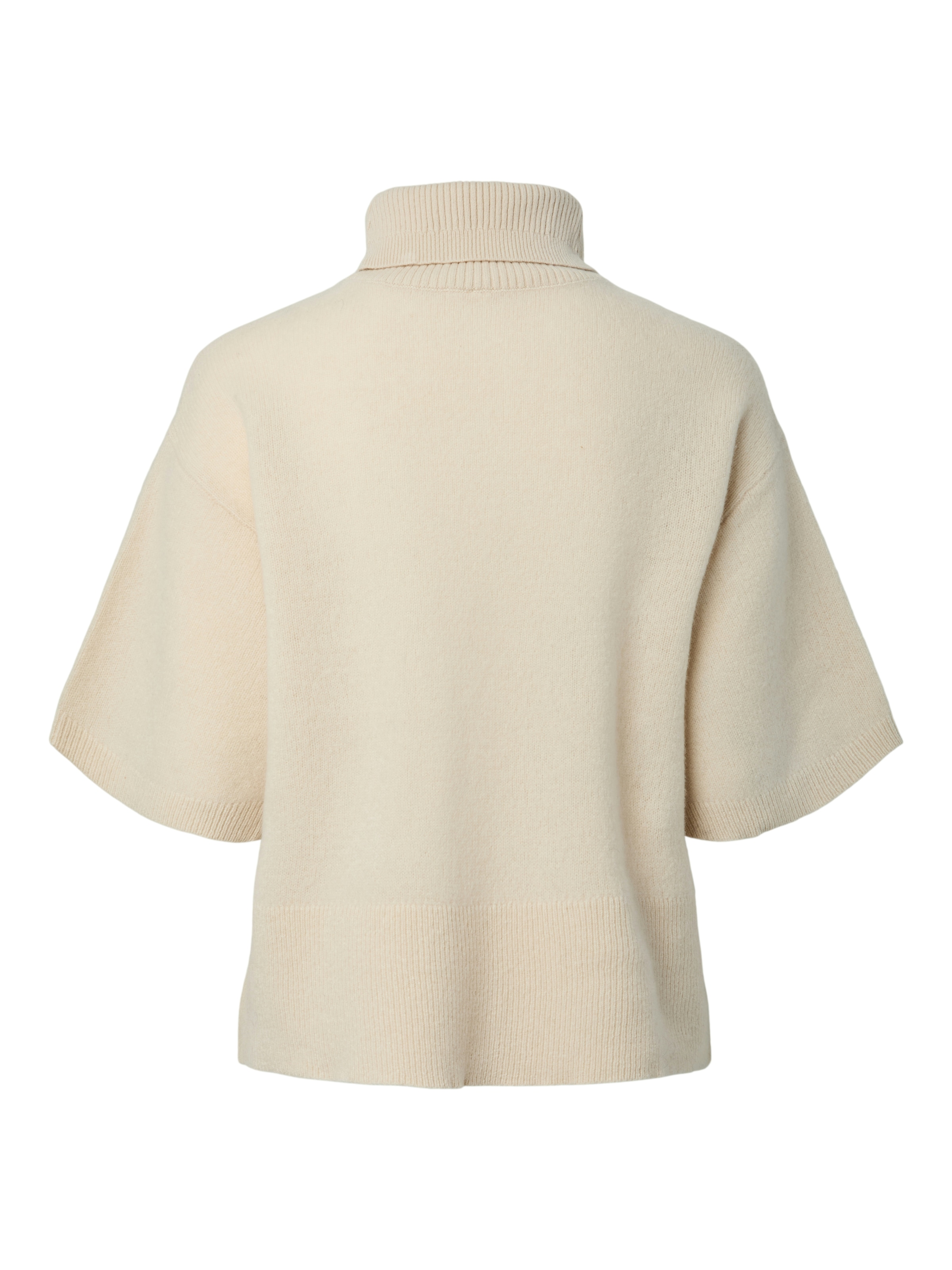 Y.A.S Pull en tricot »YASEMILA 2/4 WOOL KNIT PULLOVER S. NOOS« regular fit, reine Wolle