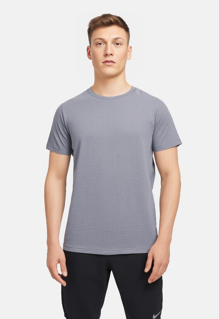 Jack & Jones Rundhalsshirt »JJEORGANIC MELANGE TEE SS O-NECK NOOS« Baumwollmischung, regular fit