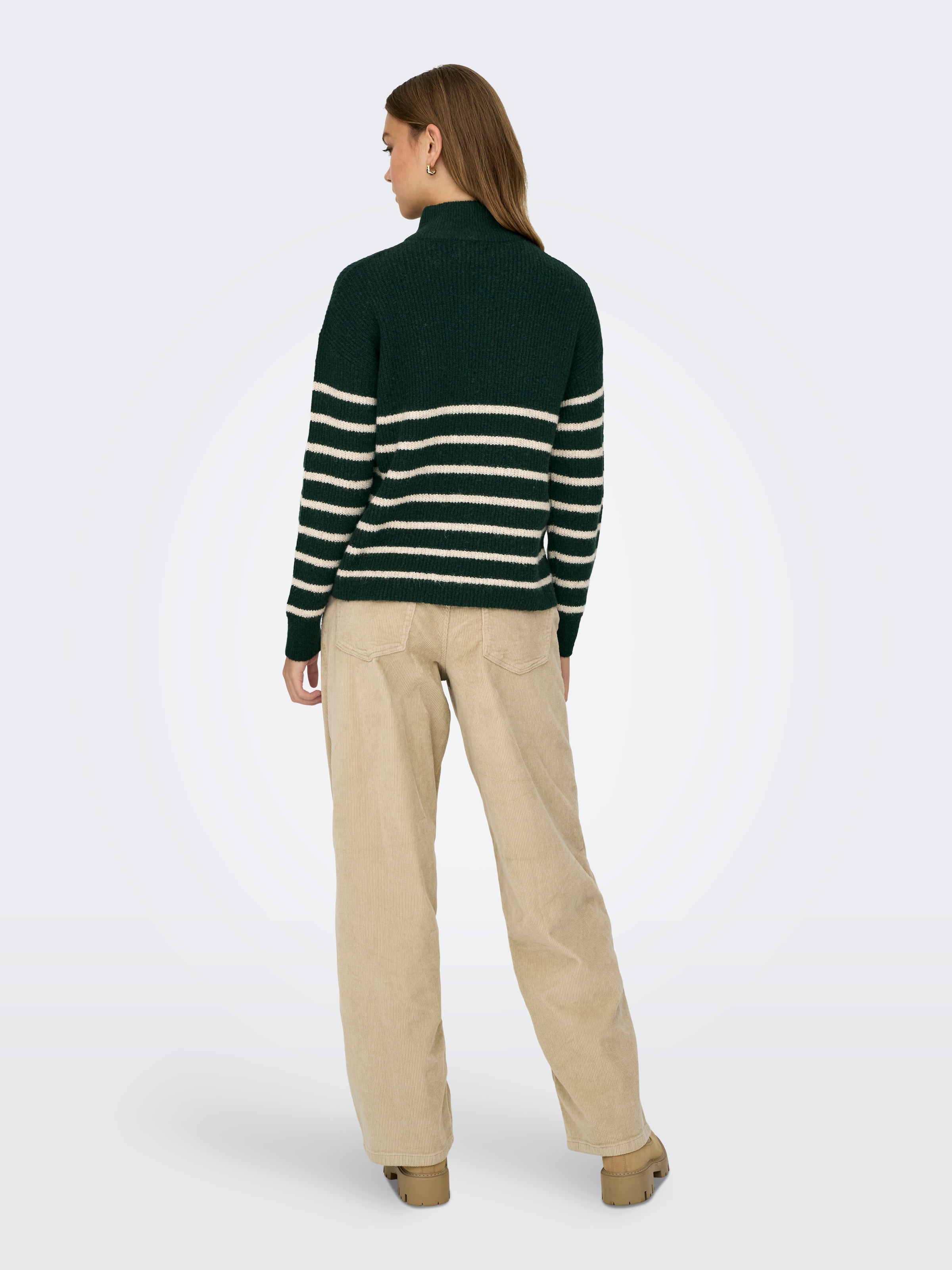 ONLY Strickpullover »ONLTOKYO L/S ZIP PULLOVER KNT NOOS«