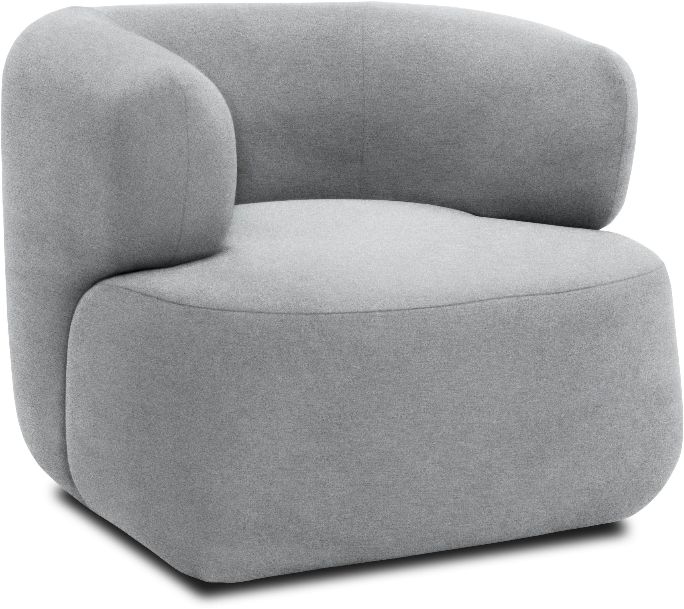 DOMO collection Fauteuil »800012 Designsessel, komfortabel und elegant, organische Formensprache« formschöner Polstersessel zum Relaxen und Entspannen