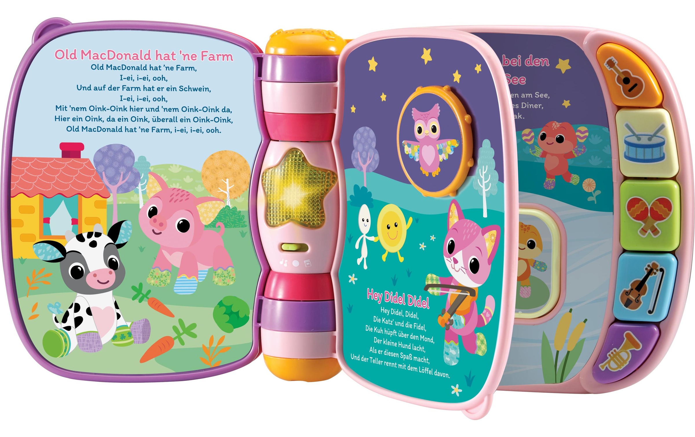 Vtech® Jouets éducatifs »Liederbuch rosa«