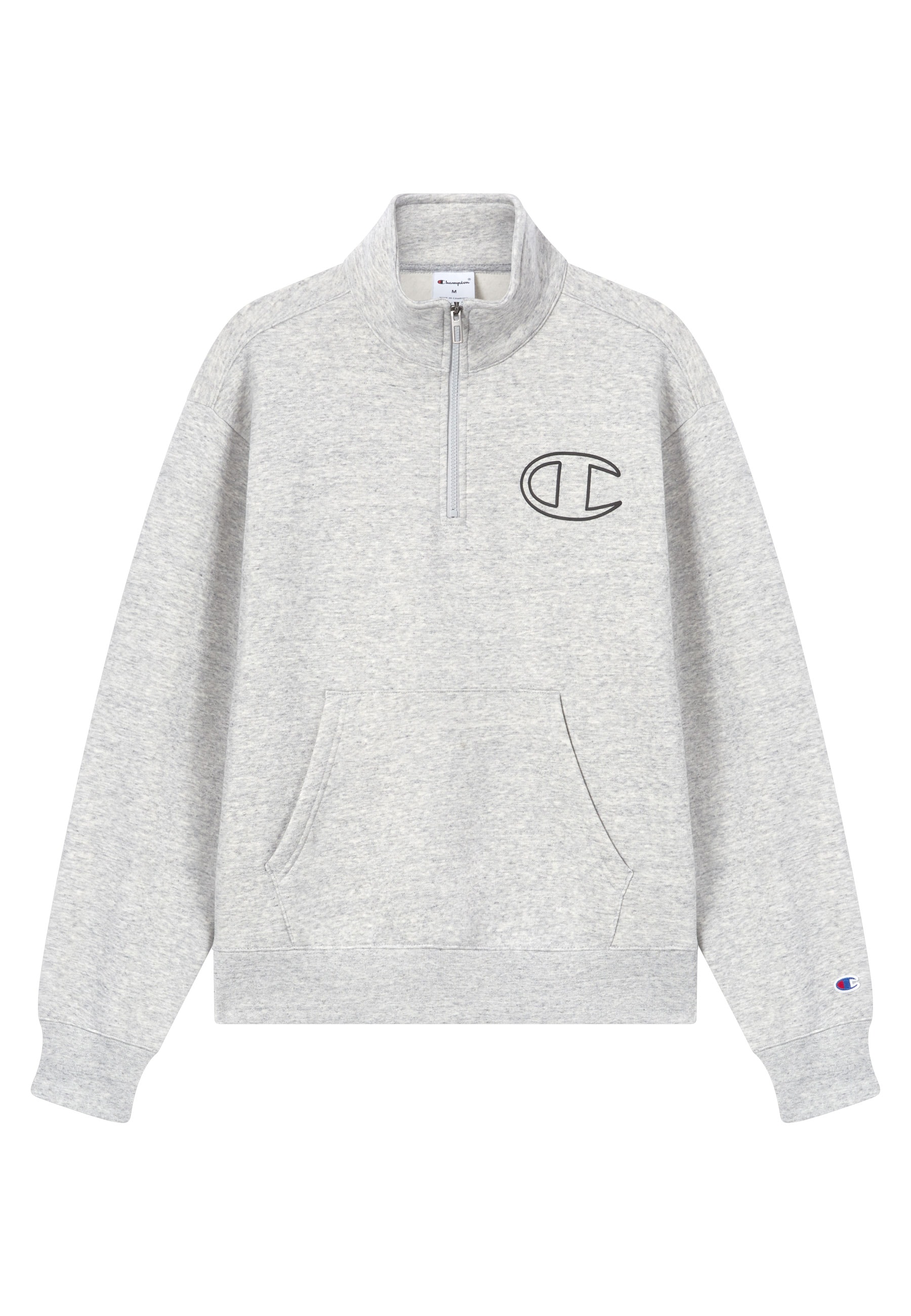 Champion Sweatshirt »COLLEGE Fleece Half Zip Sweatshirt«, mit halbem Reissverschluss, aus Baumwolle und Polyester, normale Länge
