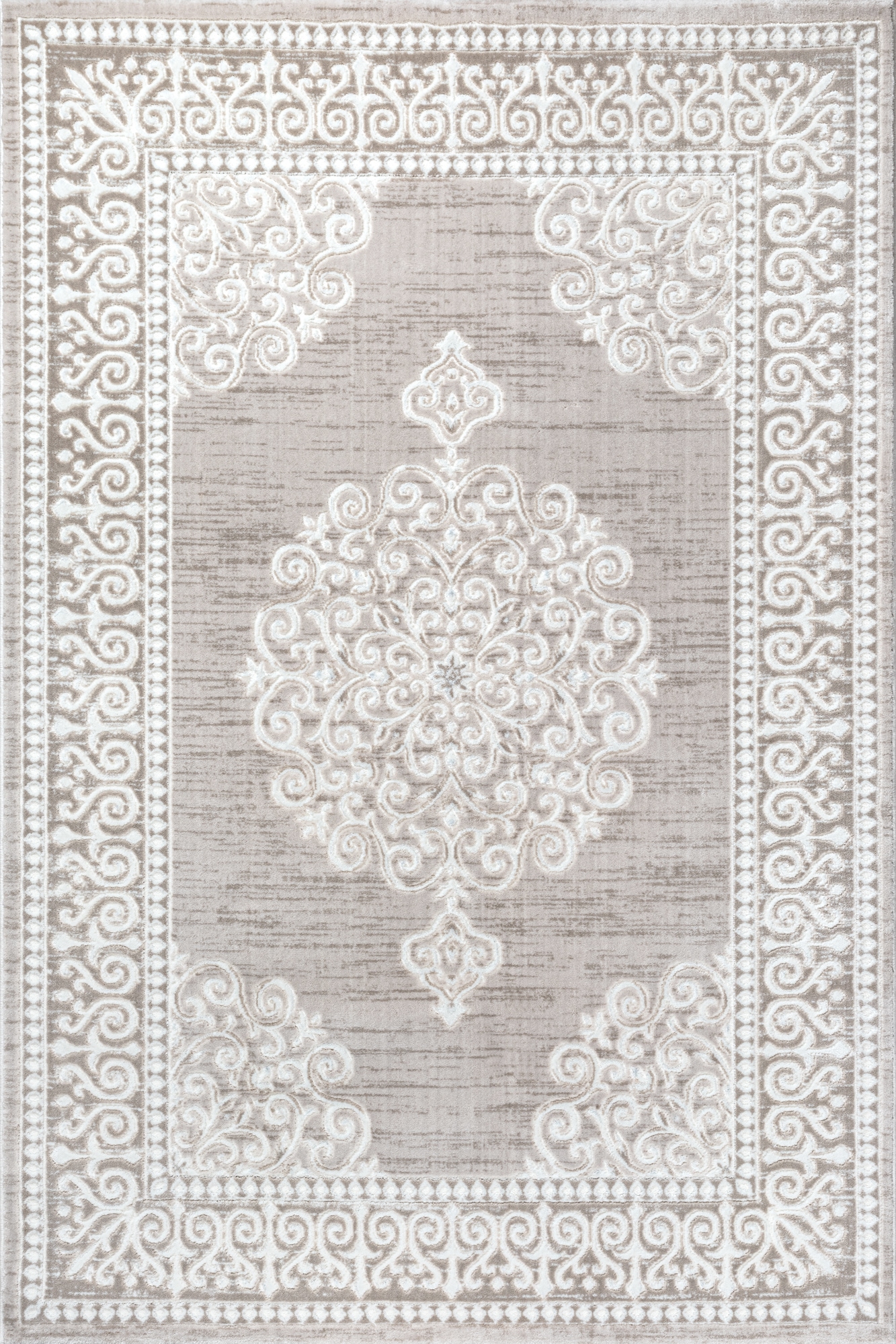 Sanat Teppich »Harmony 3204 , auch als Läufer und rund« rechteckig 12 mm Höhe Wohnzimmer, Kurzflor, modern,  Orient Optik, Schlafzimmer