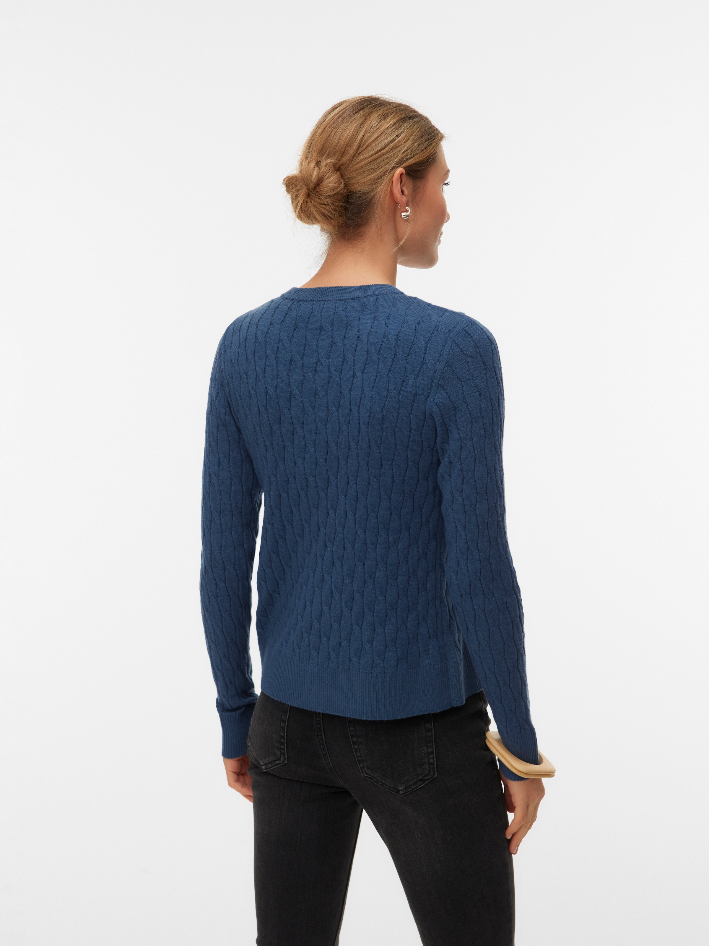 Vero Moda Veste en tricot »VMFANTASTIC LS O-NECK CABLE CARDIGAN«