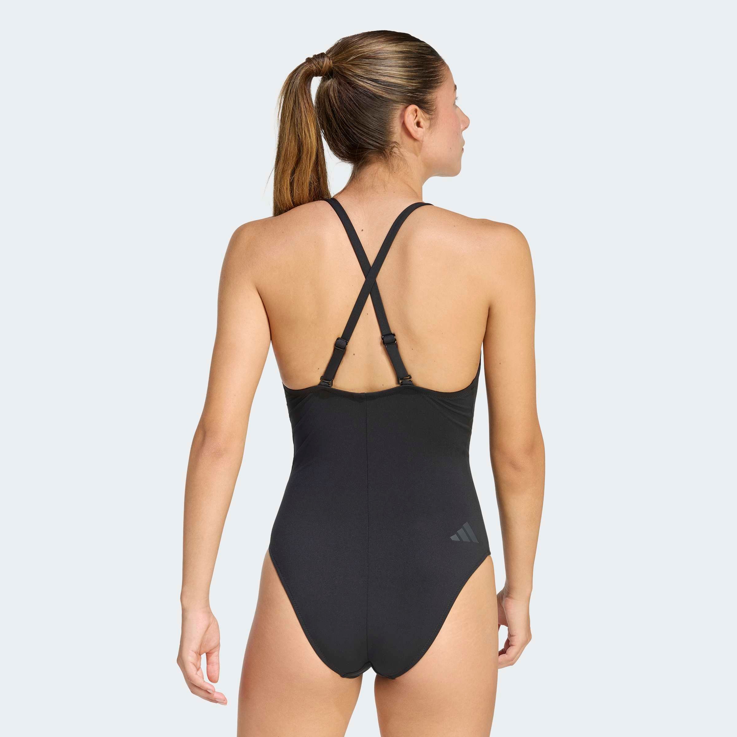 adidas Performance Maillot de bain »3-STREIFEN HIGH NECK 2-WAY STRAPS PEACHSOFT«