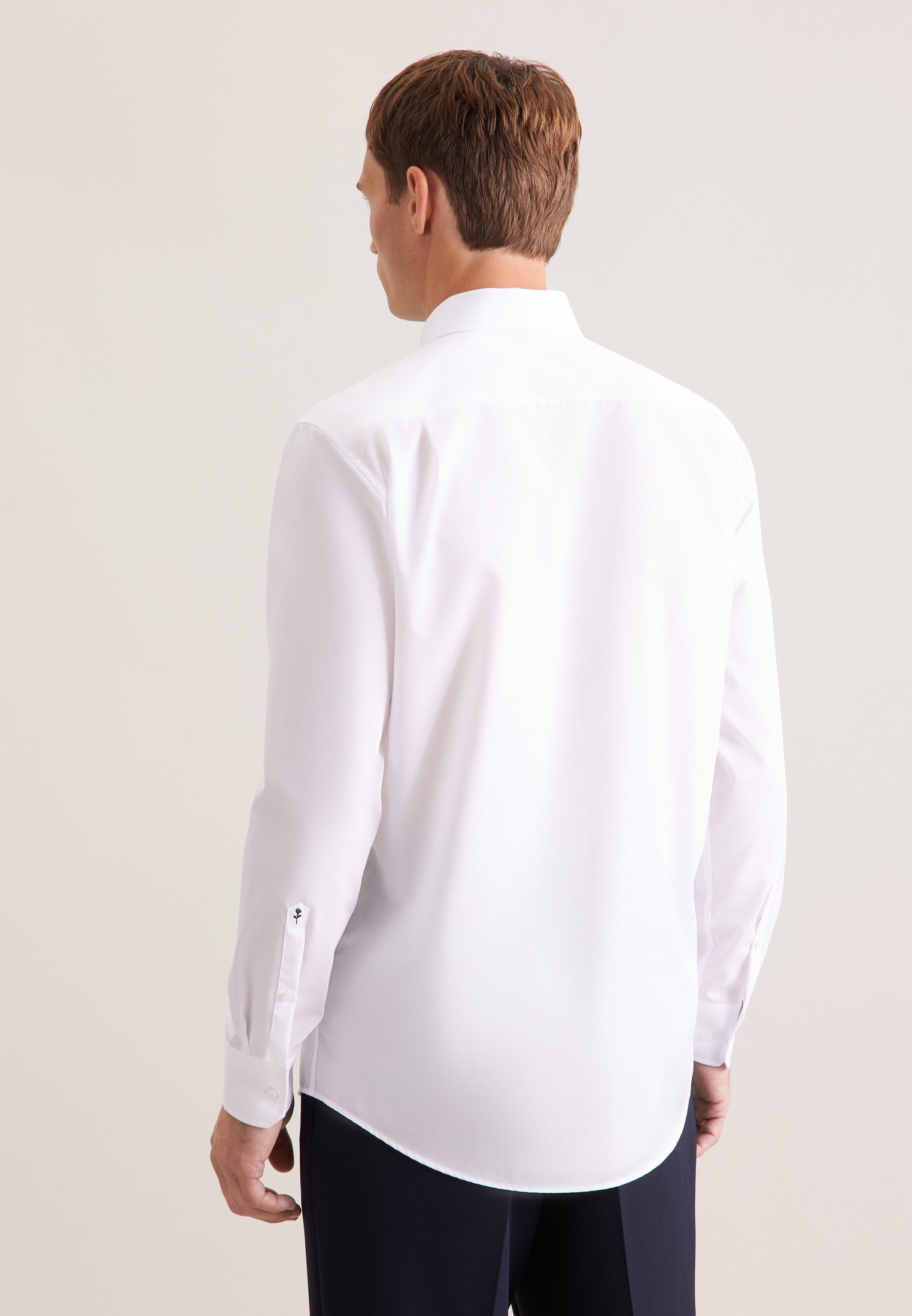 seidensticker Businesshemd »Schwarze Rose«, Regular 1/1 Button-Down-Kragen Uni
