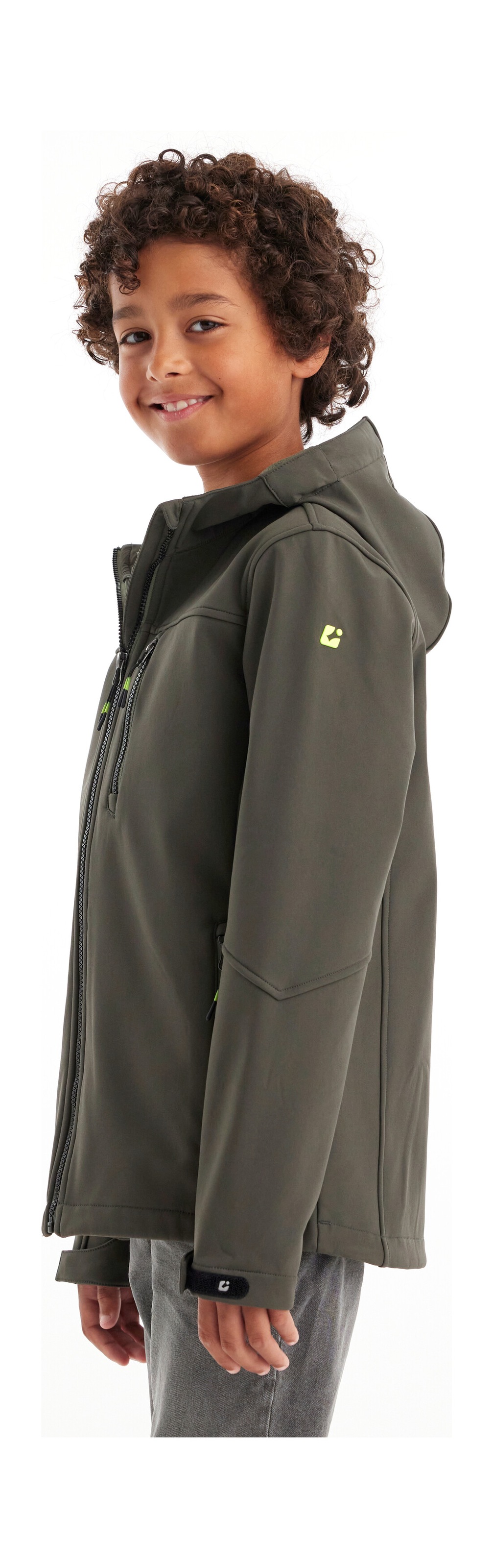 Killtec Veste softshell »Jungen Softshelljacke« veste softshell déperlante avec polaire et détails réglables