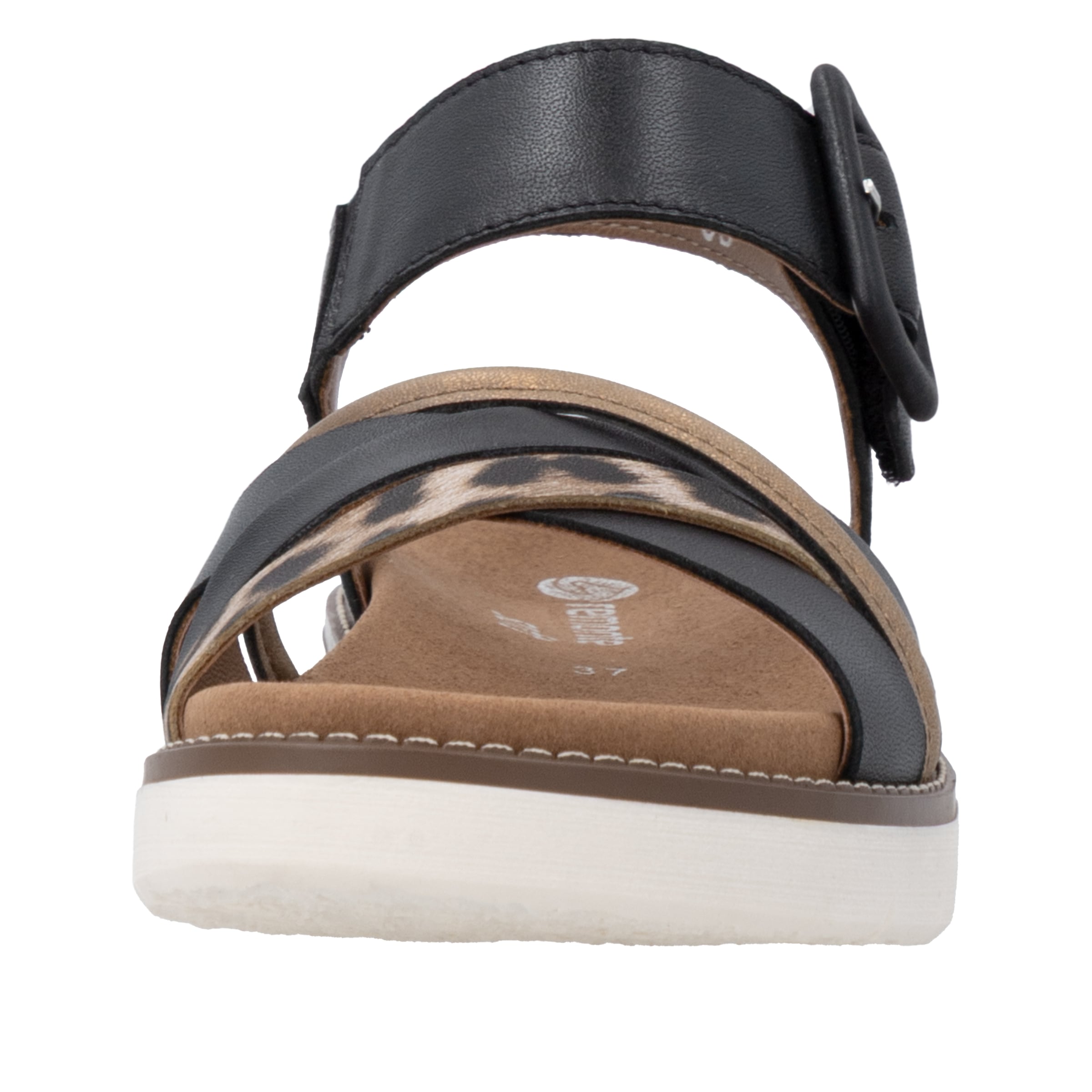 Remonte Sandale  Sommerschuh, Sandalette mit Softfussbett und Klettverschluss