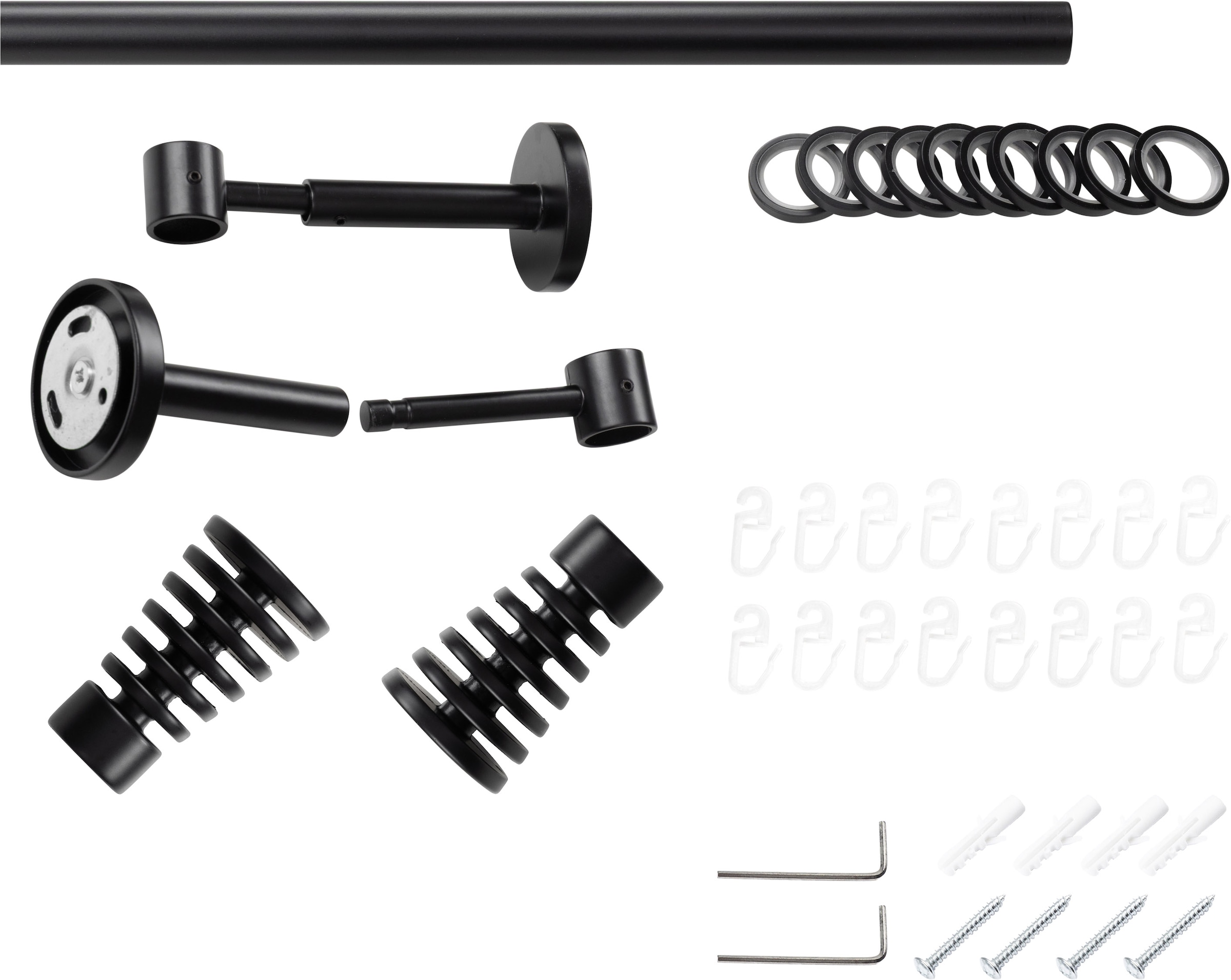 SN DECO GROUP Gardinenstange Ø 19 mm Fixmass;kürzbar