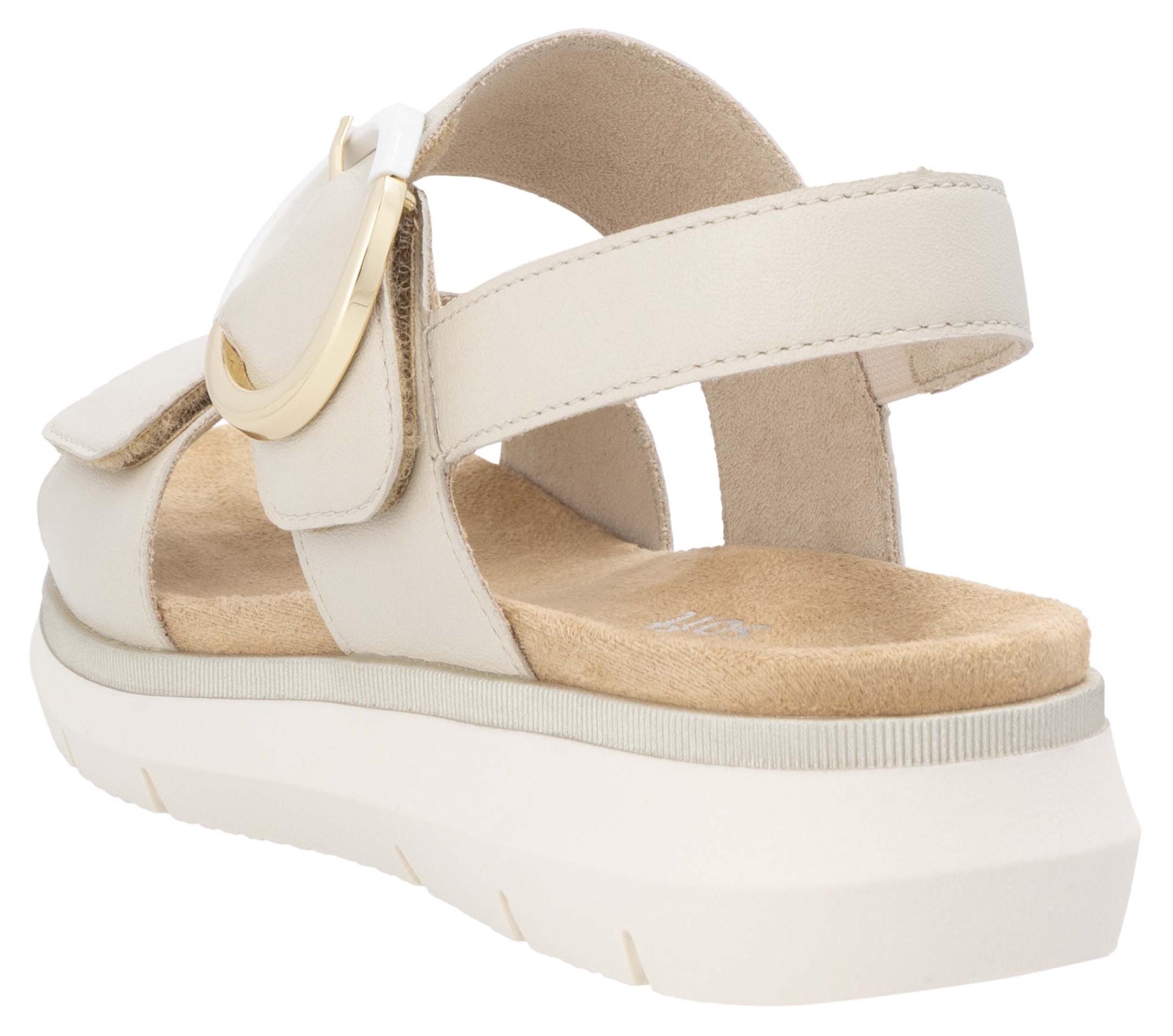 Remonte Riemchensandale  , Sandale, Bequemschuh, Sommerschuh mit praktischen Klettverschlüssen