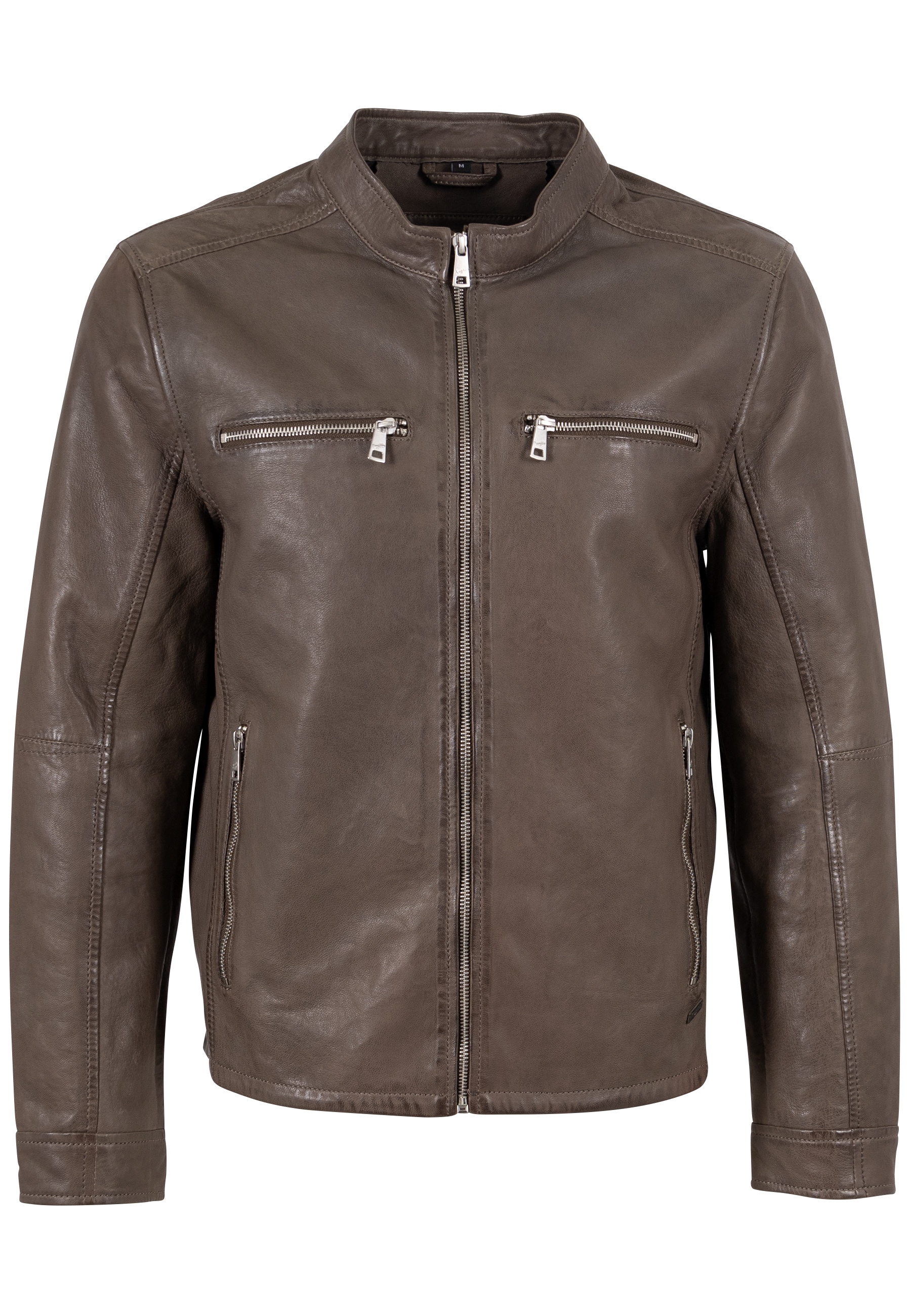 Mauritius Lederjacke »MMBounto« mit Stehkragen